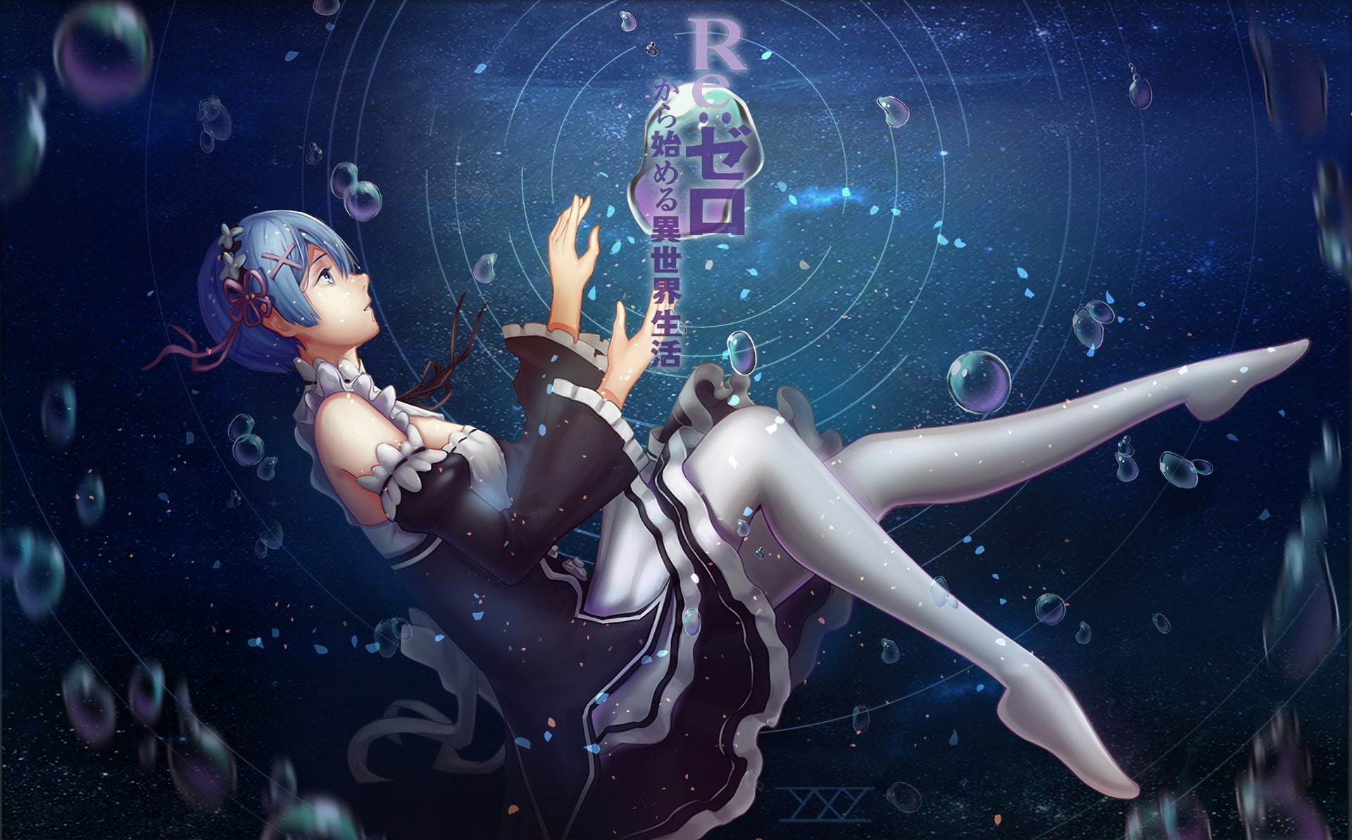 rezero starting life in another world, 1080P, HD Wallpaper