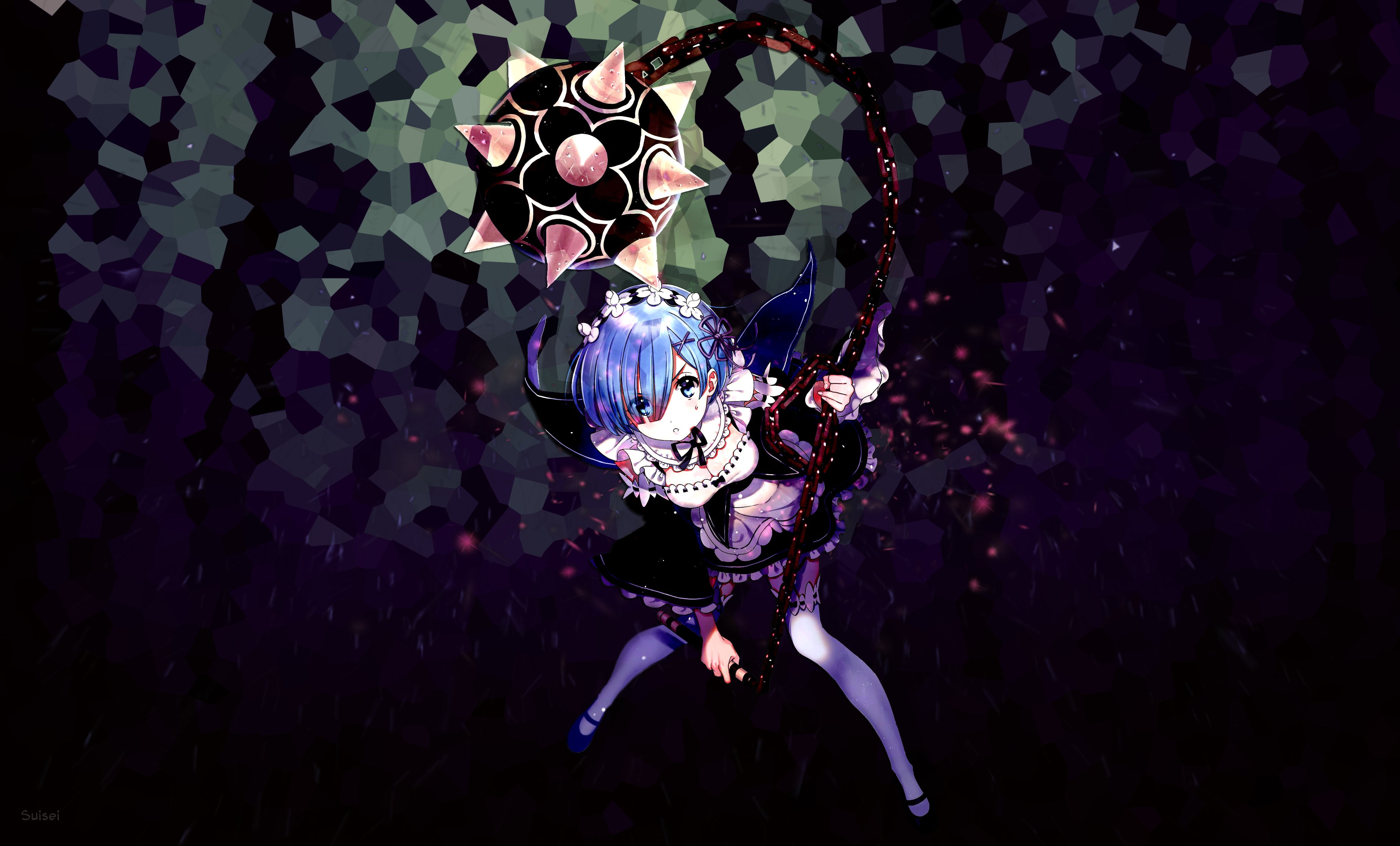 4K, rezero starting life in another world, HD Wallpaper