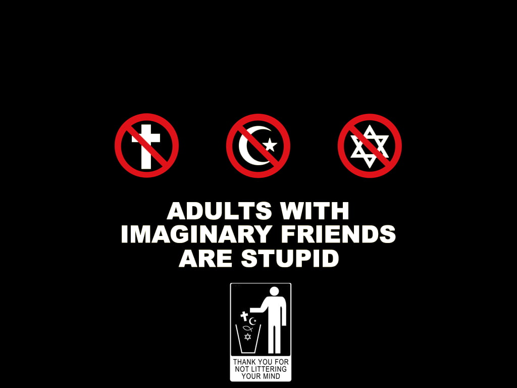 480P, atheism, religion, text, HD Wallpaper