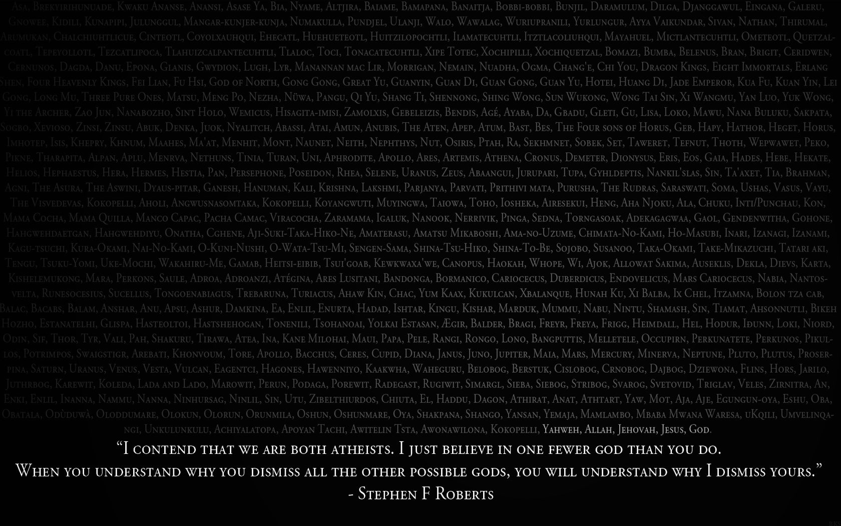 atheism, 720P, HD Wallpaper