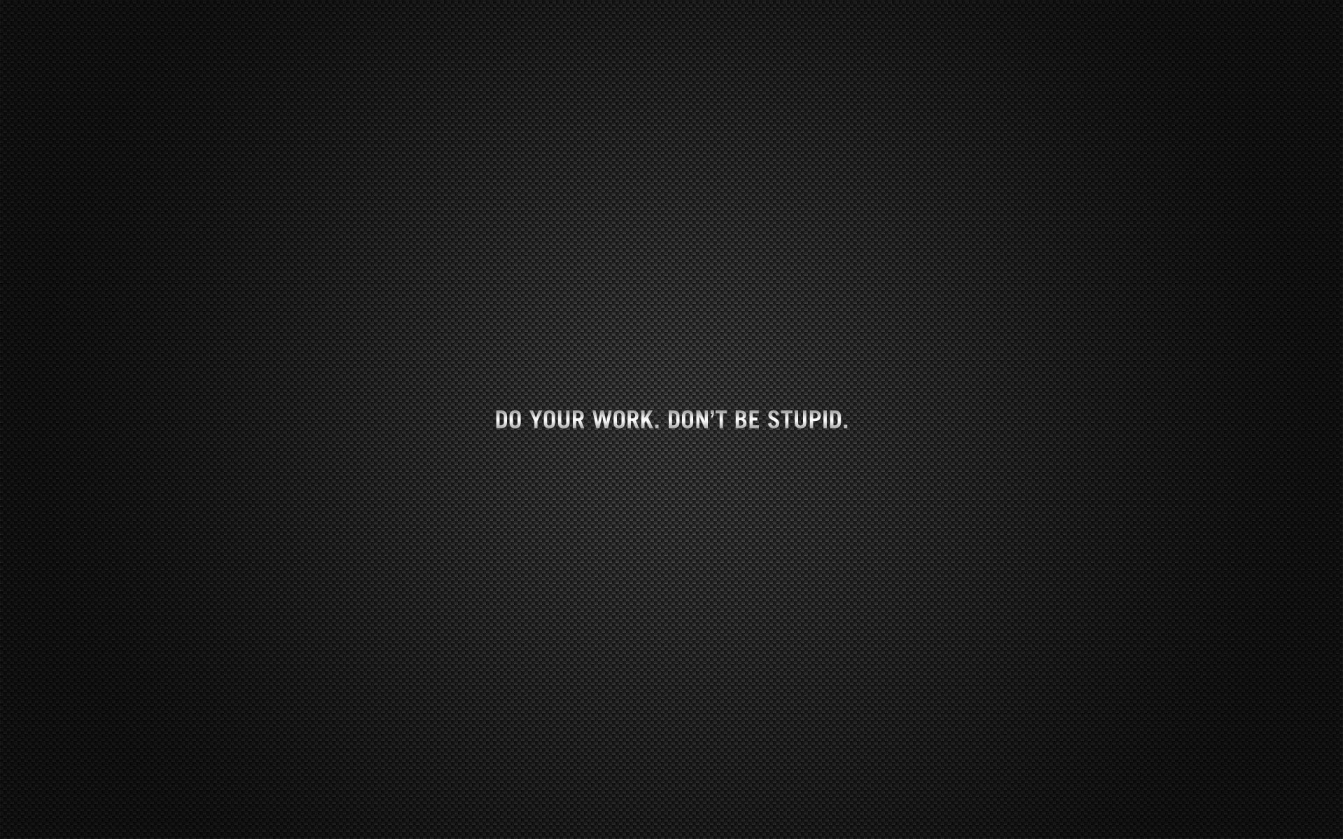 computer icon, 1080P, Do your work, Black, no people, computer, black background, copy space, Cardboard, information, full frame, cursor, pattern, western script, HD Wallpaper