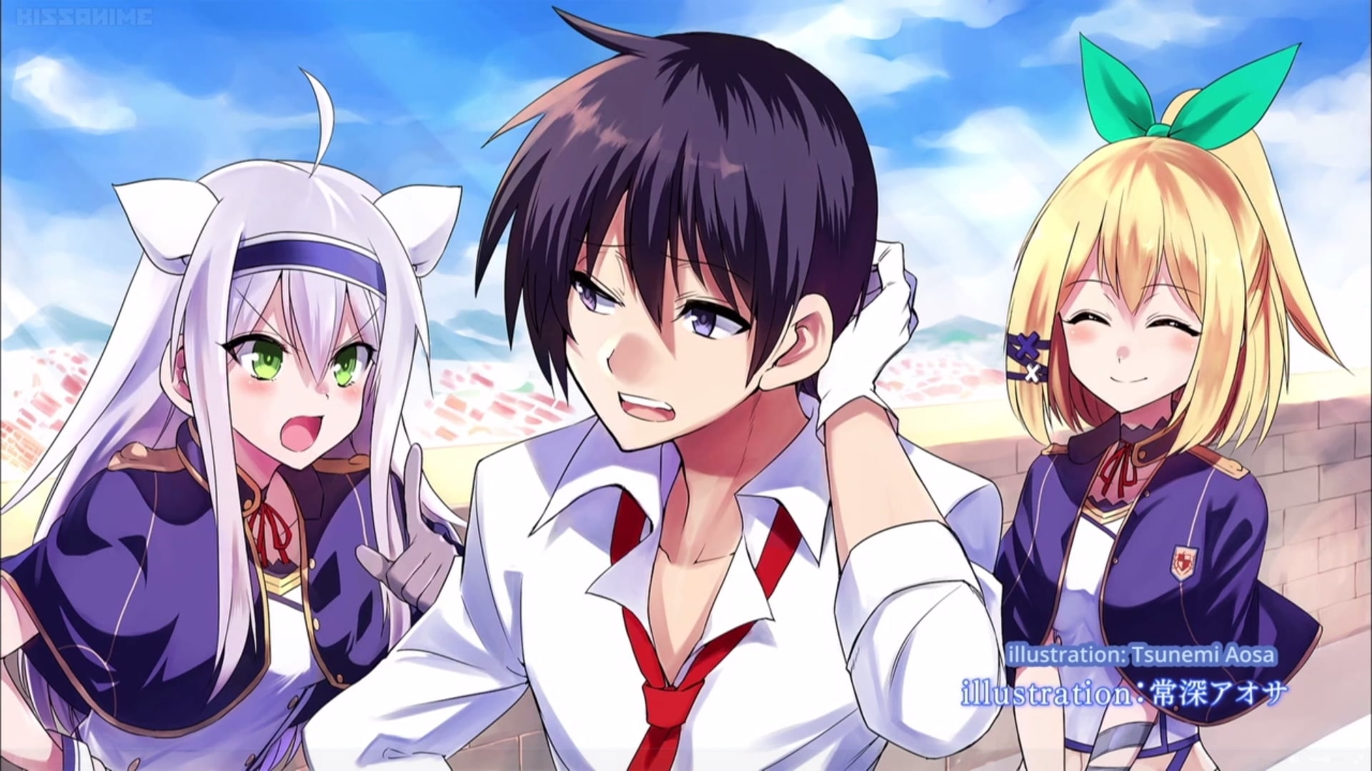 people, Rokudenashi Majutsu Koushi to Akashic Records, focus on foreground, outdoors, representation, lifestyles, females, festival, celebration, creativity, HD Wallpaper