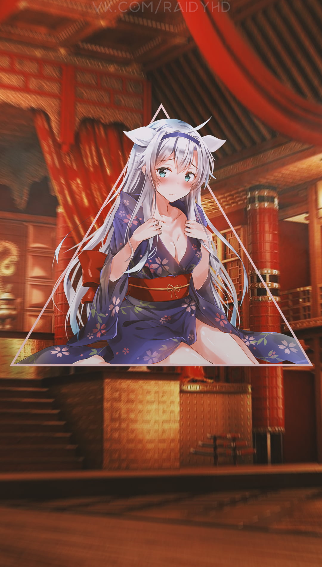 anime, Rokudenashi Majutsu Koushi to Akashic Records, 720P, Sistine Fibel, picture-in-picture, anime girls, Phone HD Wallpaper
