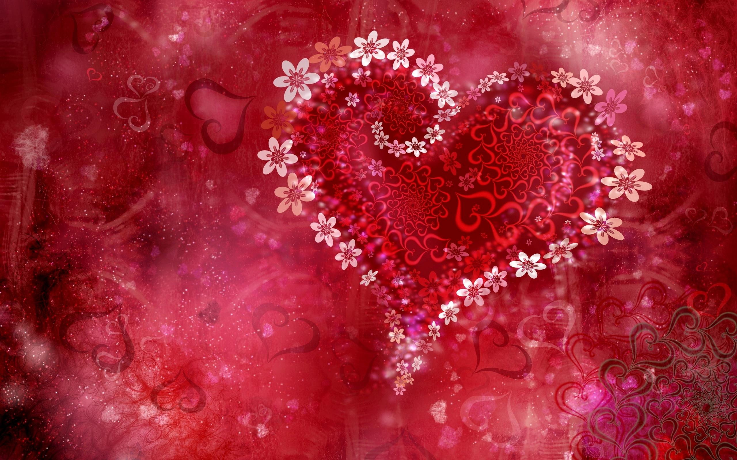 touch, 2K, holiday, flowers, loves, valentine flowers, love, poem, 3d and abstract, hearts, heart, valentines day, HD Wallpaper