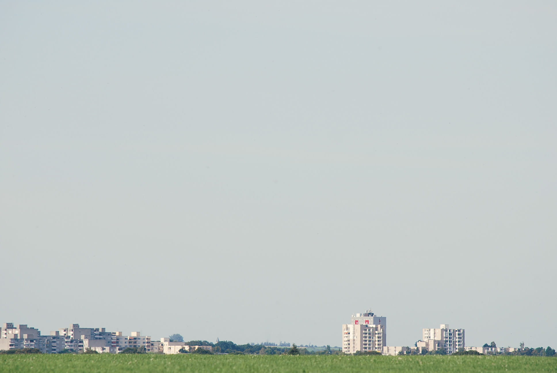 clear sky, day, cityscape, copy space, built structure, urban skyline, building exterior, house, outdoors, city life, no people, office building exterior, HD Wallpaper