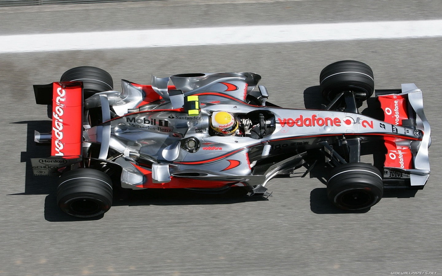 outdoors, competitive sport, motor racing track, wheel, car formula 1 mclaren mclaren formula 1 lewis hamilton, high angle view, sport, competition, transportation, HD Wallpaper