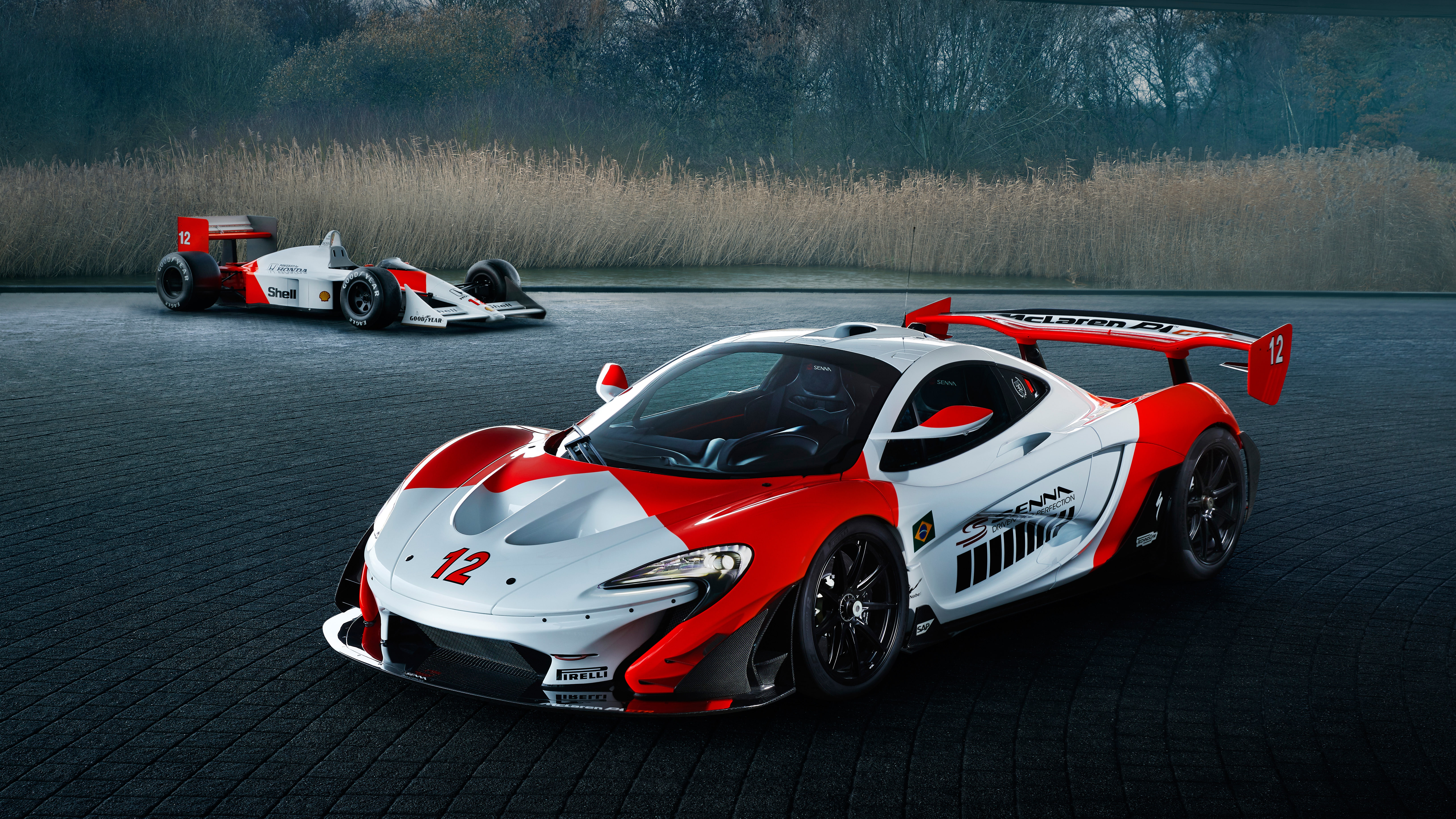 MSO, GTR, 2019, Mclaren, 5K, Ayrton, Senna, HD Wallpaper