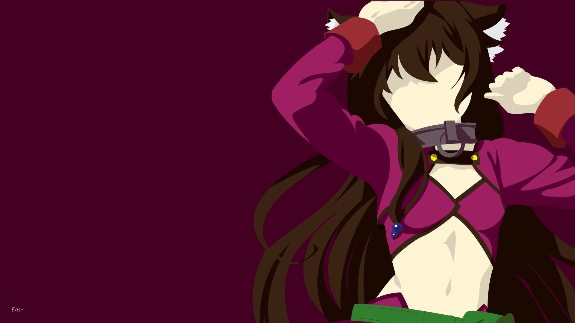 How NOT to Summon a Demon Lord, 1080P, Minimalist, Anime, Isekai Maou to Shoukan Shoujo no Dorei Majutsu, HD Wallpaper