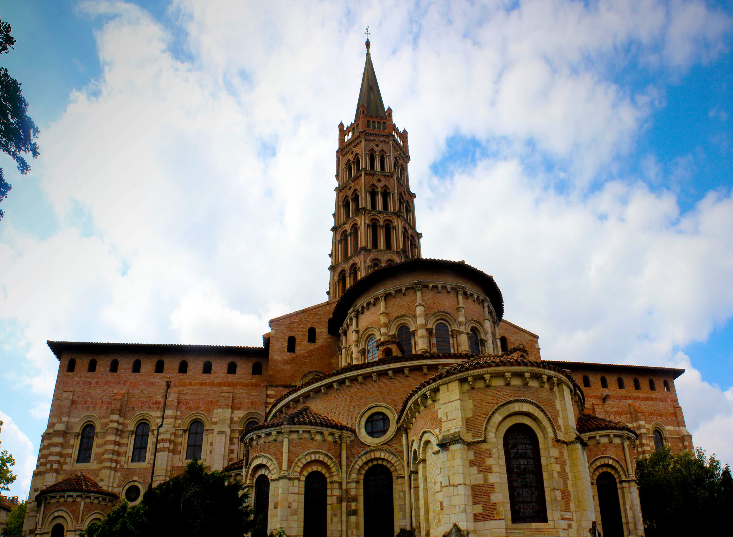heritage, jesus, style, france, construction, historic, history, ornate, steeple, travel, cathedral, arch, ceiling, architecture, catholic, romanesque, HD Wallpaper