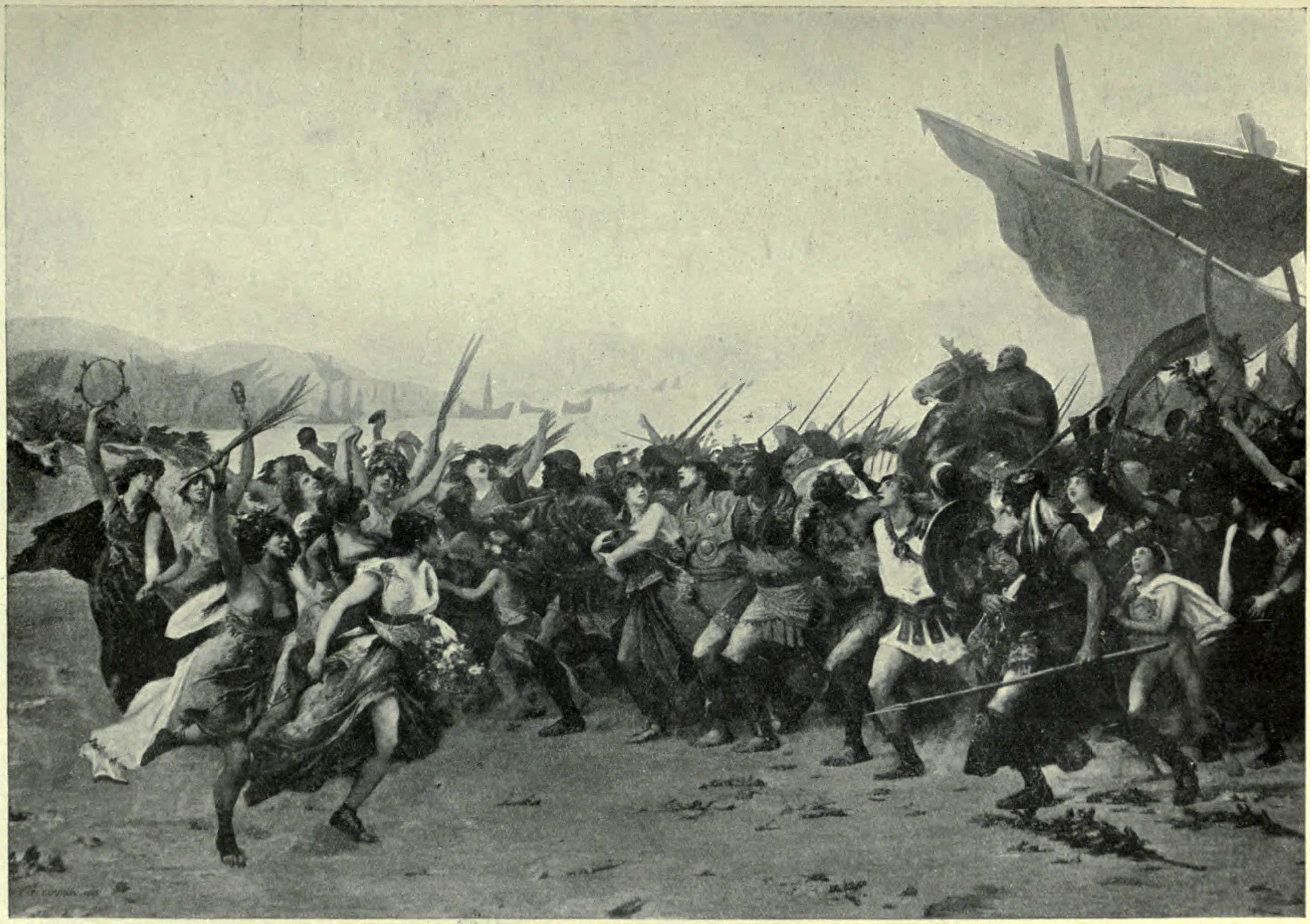 characters, time, concepts And Ideas, togetherness, war, Battle of Salamis, men, Greeks, individuality, Victorious, adults only, victory, conflict, photos, HD Wallpaper