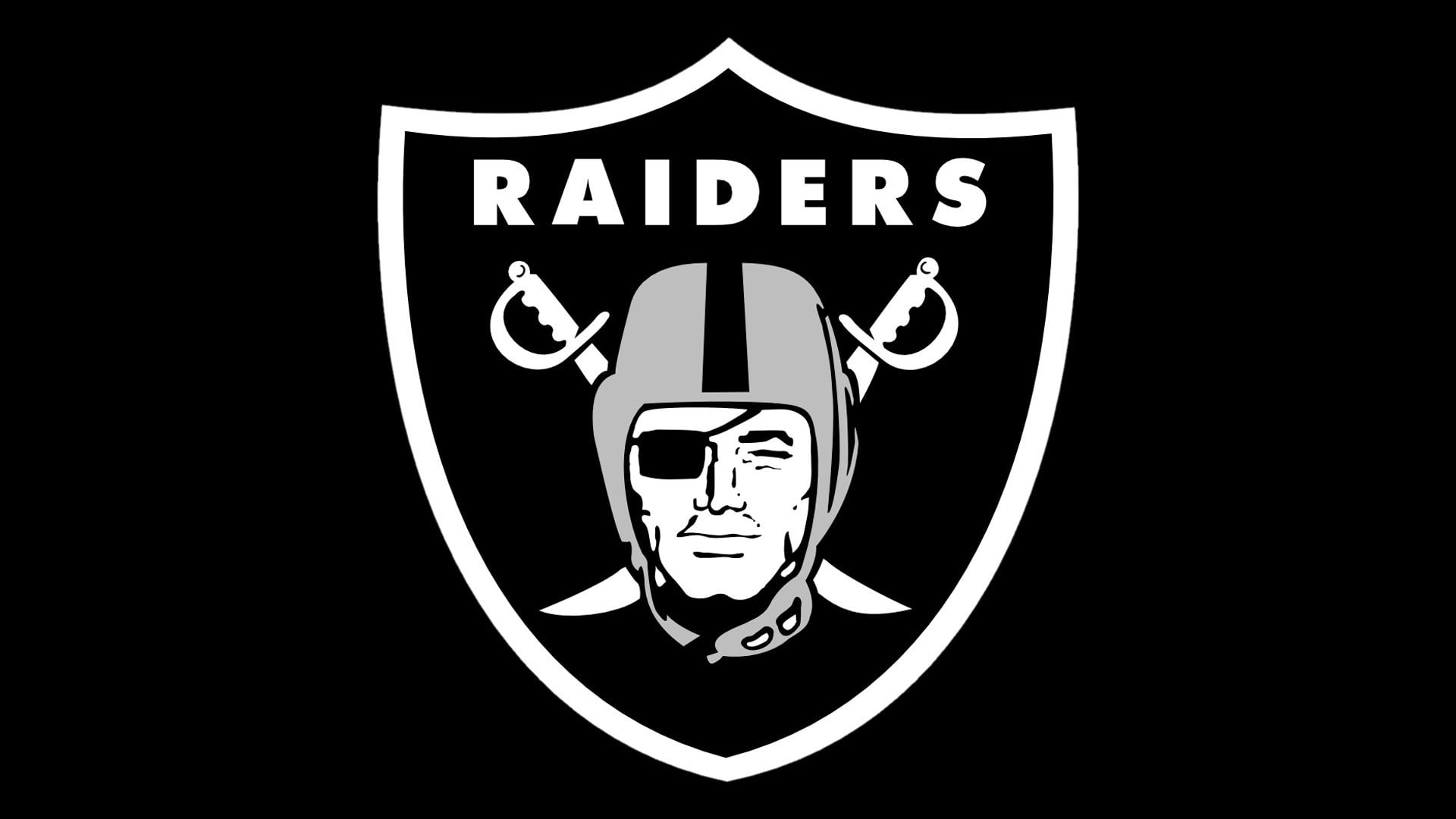 symbol, NFL, 1080P, oakland, capital letter, refreshment, front view, western script, close-up, communication, representation, no people, sign, Raiders, HD Wallpaper