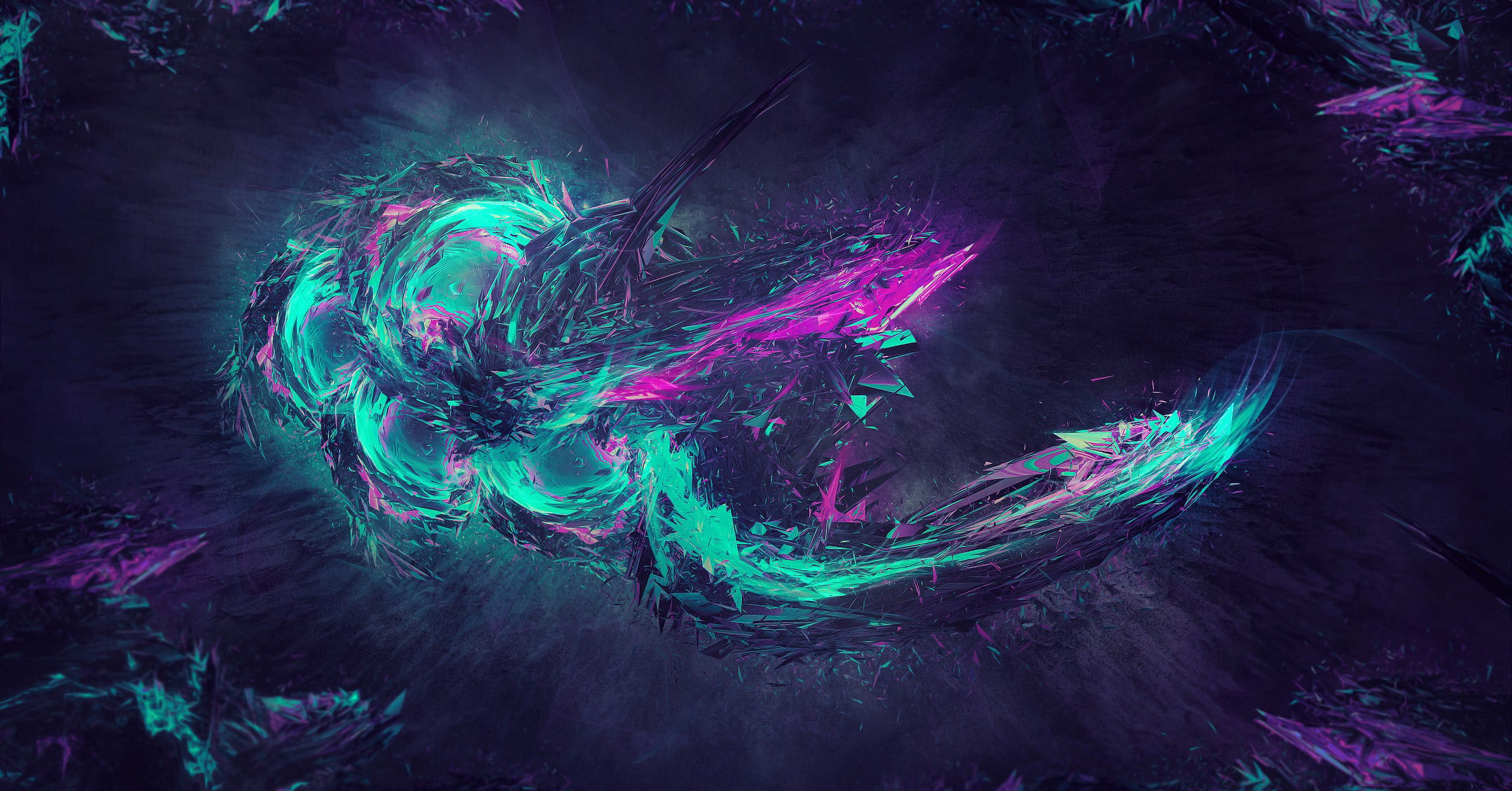 psychedelic, japanese art, connection, artworks, swirl, futuristic, abstract, illustration, healthcare and medicine, 2K, creativity, purple, motion, backgrounds, HD Wallpaper