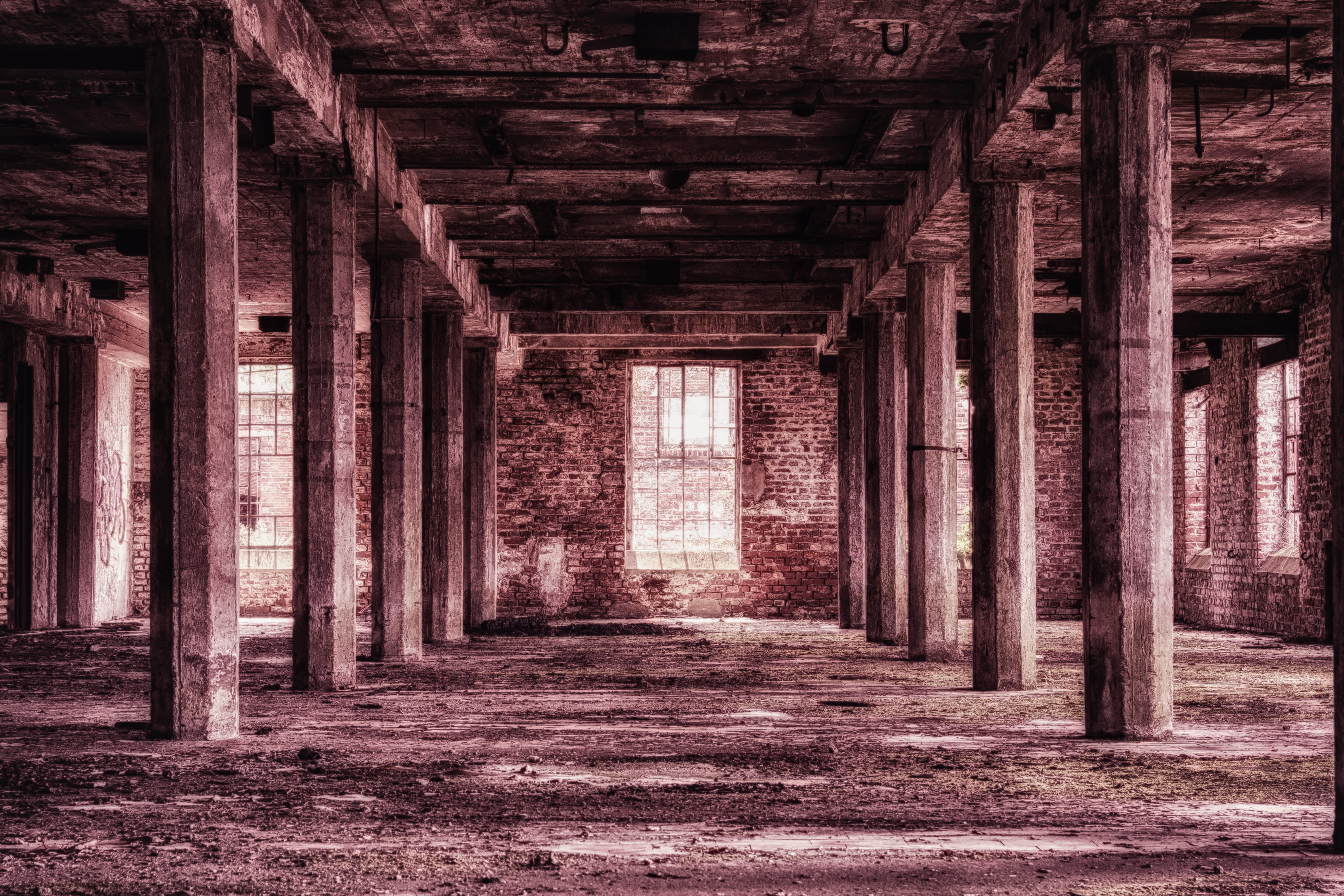 ruin, absence, architecture, symmetry, history, the past, lost places, architectural Column, masonry, architecture And Buildings, Keller, atmosphere, space, HD Wallpaper