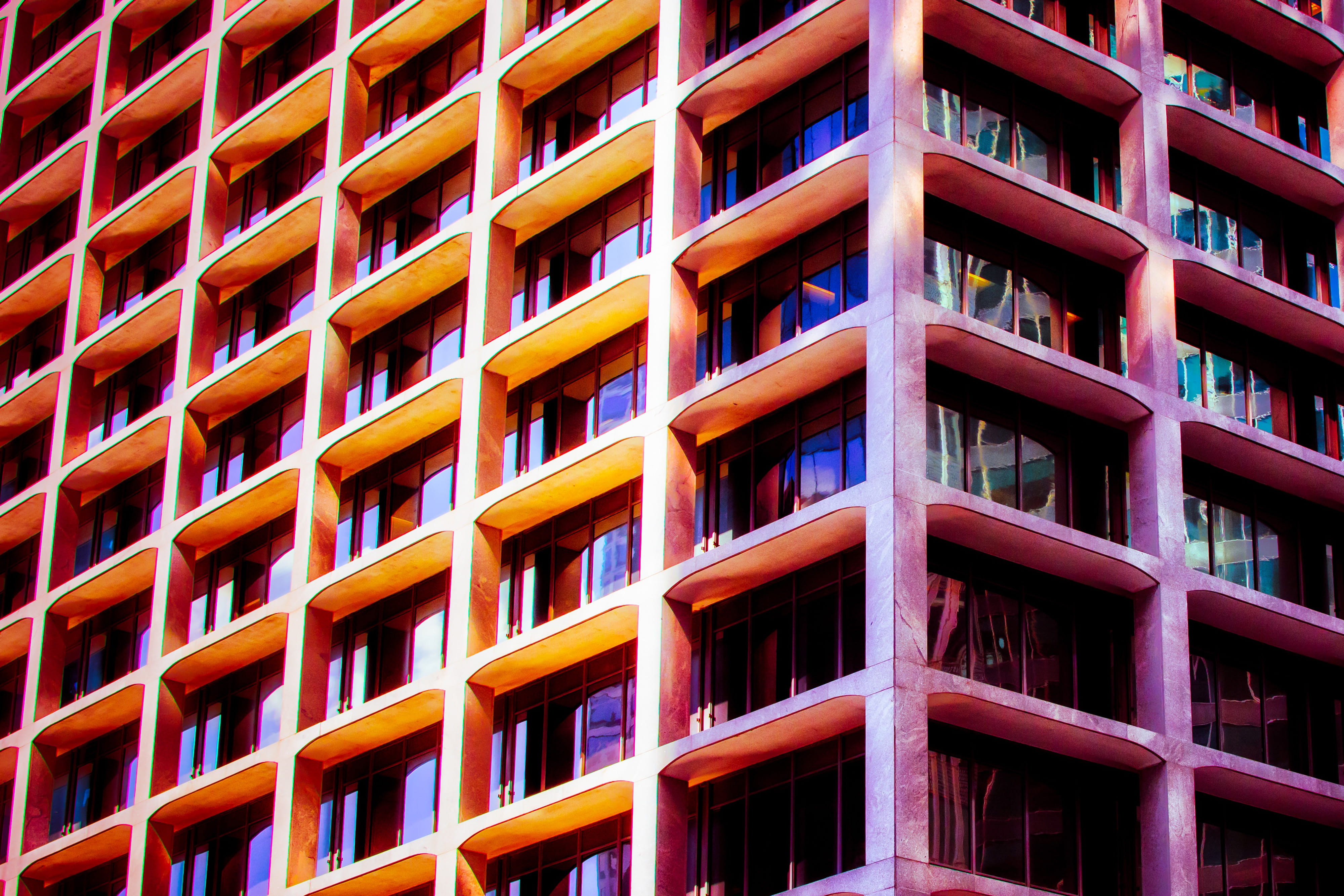 outdoors, colorful, indoors, construction Industry, full frame, Architectural, modern, pattern, office Building, day, details, architecture And Buildings, HD Wallpaper