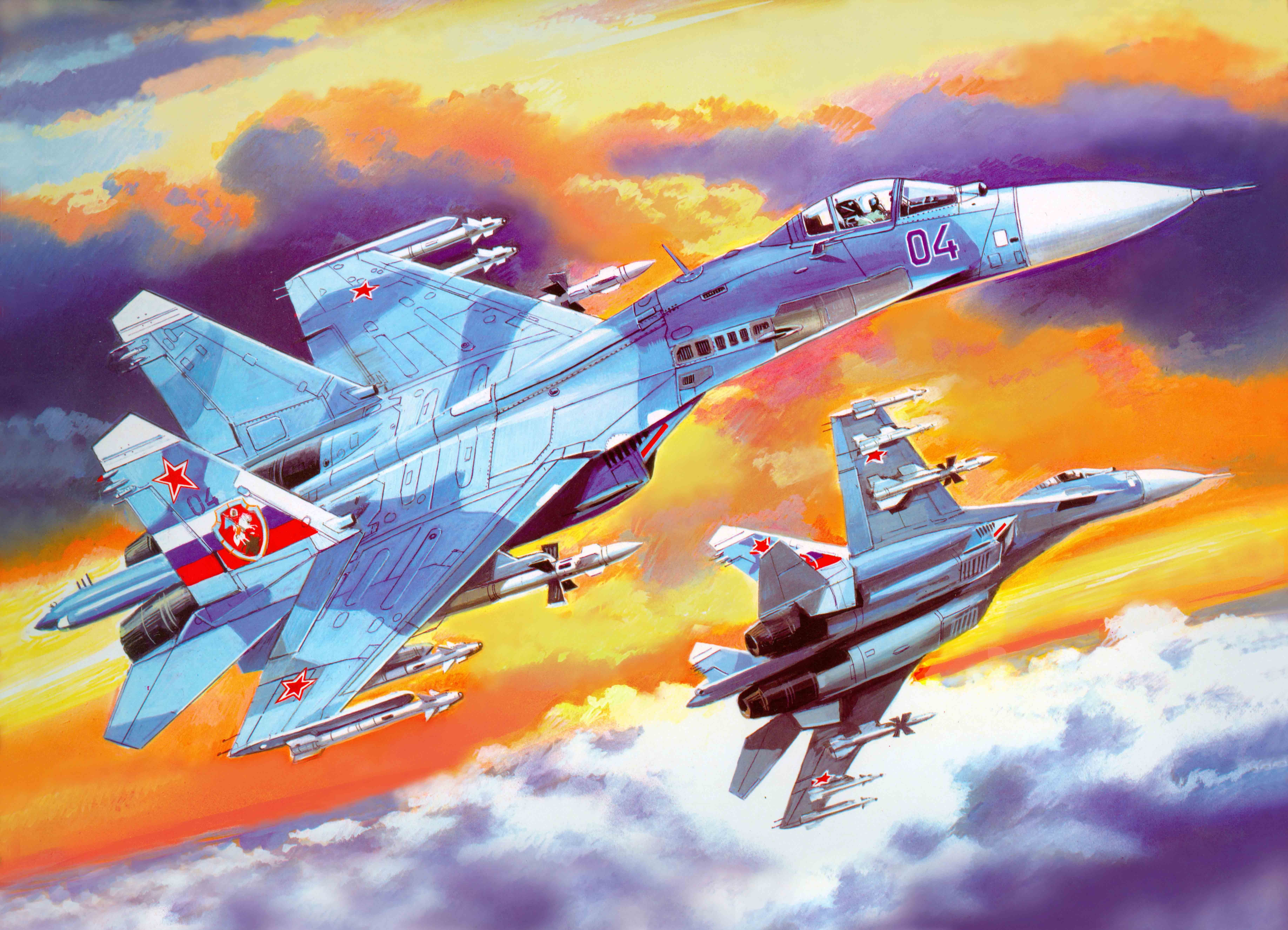 Flanker, mode of transportation, Dry, dude, nickname, aerospace industry, cloud - sky, fighters, above, mid-air, Soviet, BBC, multi colored, flank, weatherproof, HD Wallpaper
