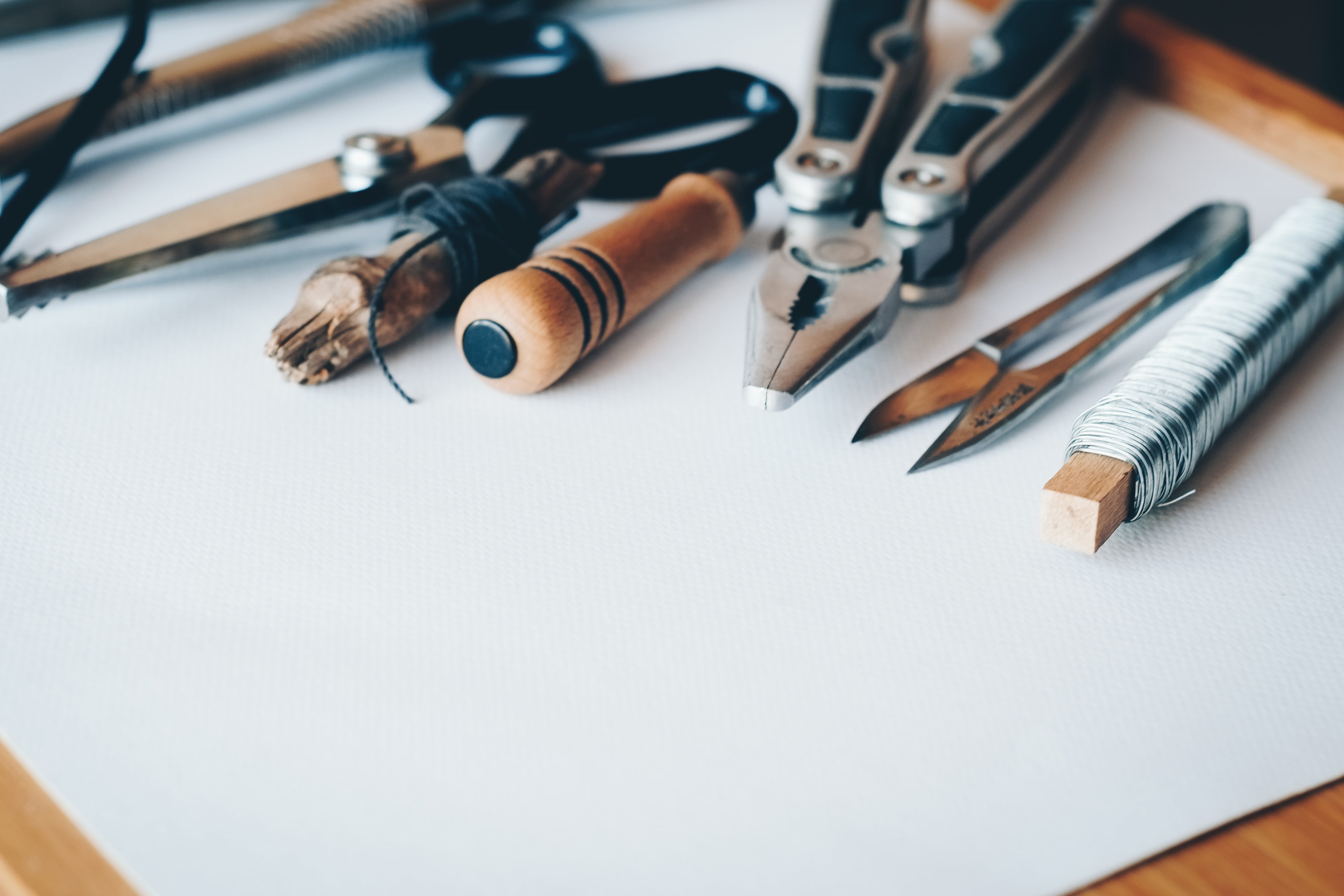 making, manual, home, workshop, high angle view, workplace, repair, selective, collection, skill, table, wood - material, hobby, tool, work, handmade, indoors, HD Wallpaper