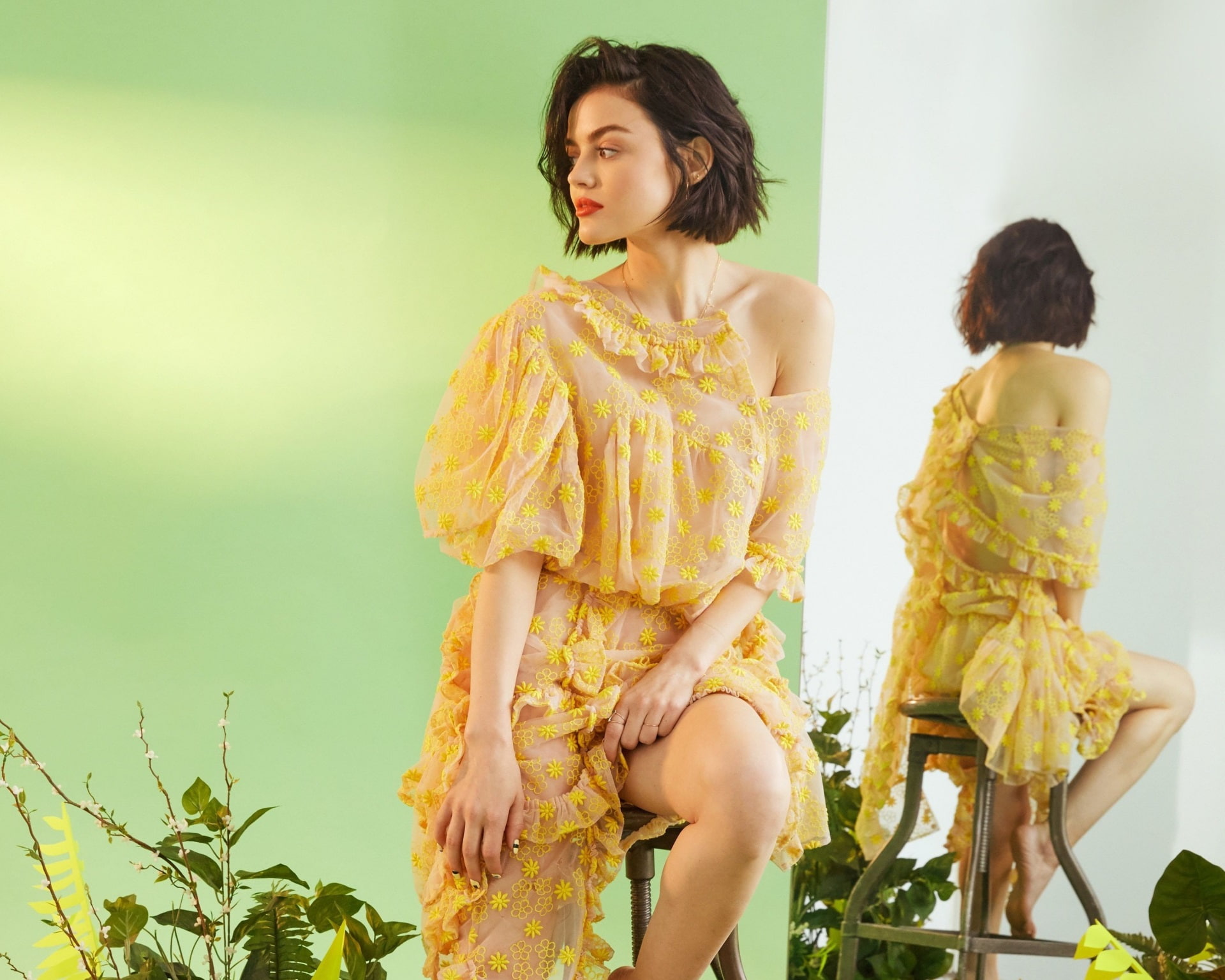 lucy hale hd beautiful, 1080P, HD Wallpaper