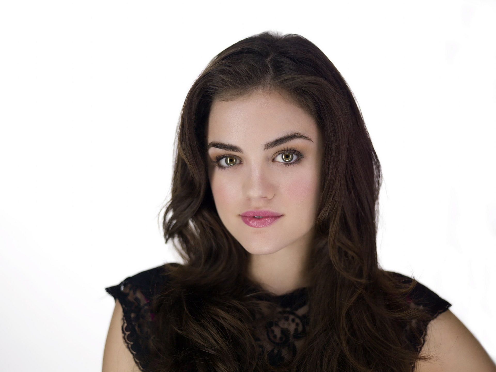 females, female, brunette, brunettes, women, actress, 1080P, lucy, hale, singer, HD Wallpaper