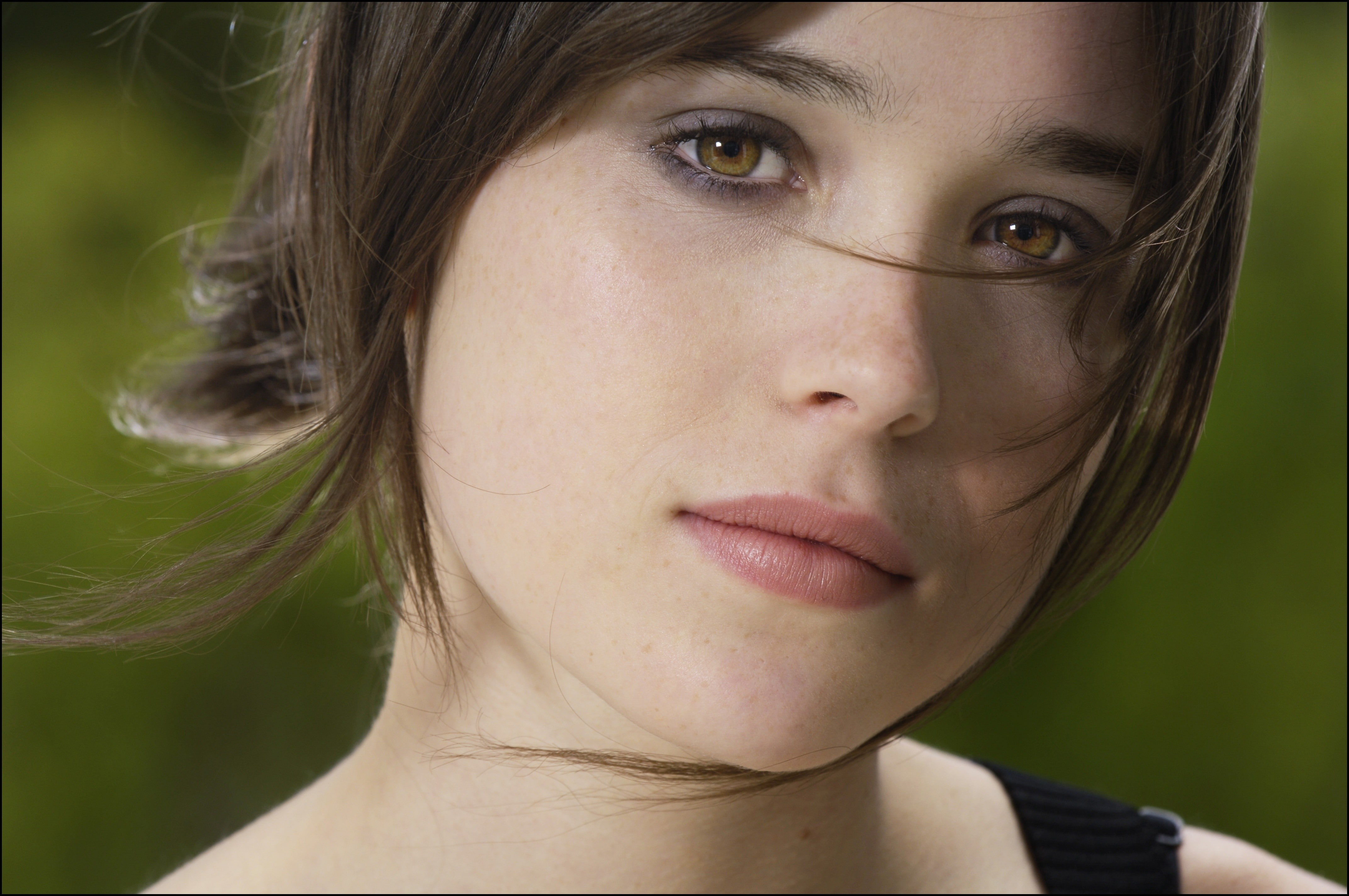 Ellen Page, celebrity, 4K, HD Wallpaper
