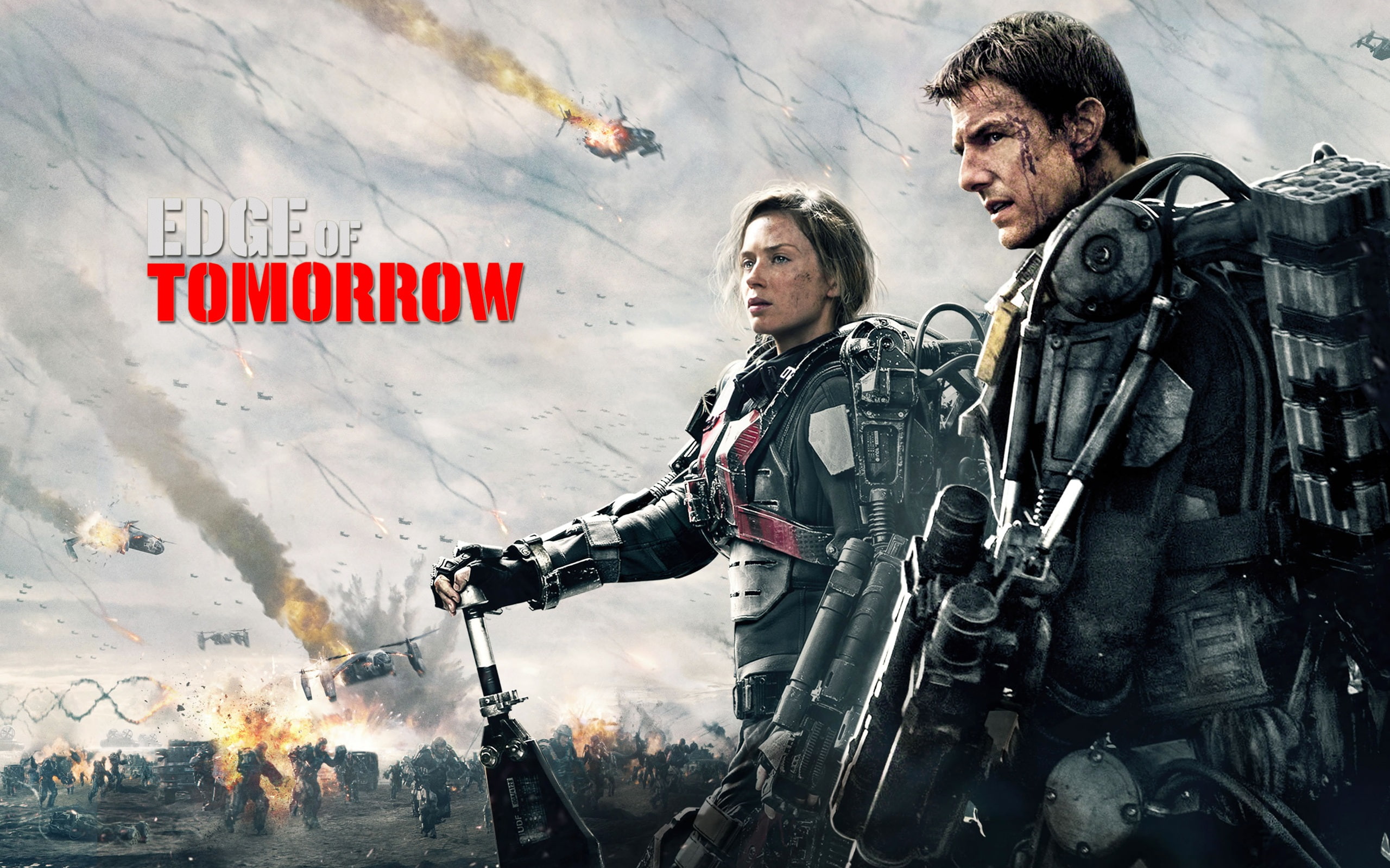 Tom, Edge, Tomorrow, Cruise, 2K, HD Wallpaper