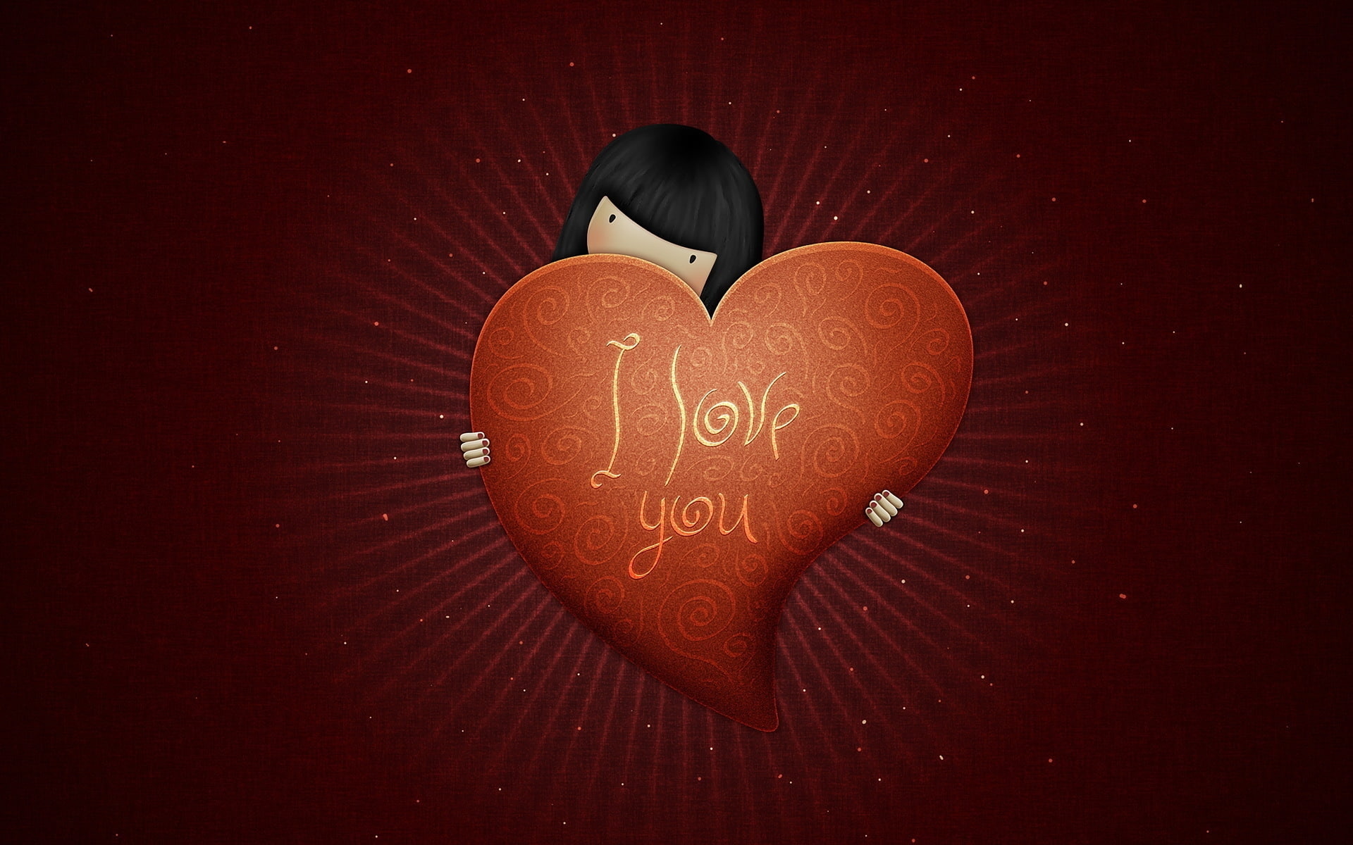 heart, red, celebration, love, valentines day, 1080P, HD Wallpaper