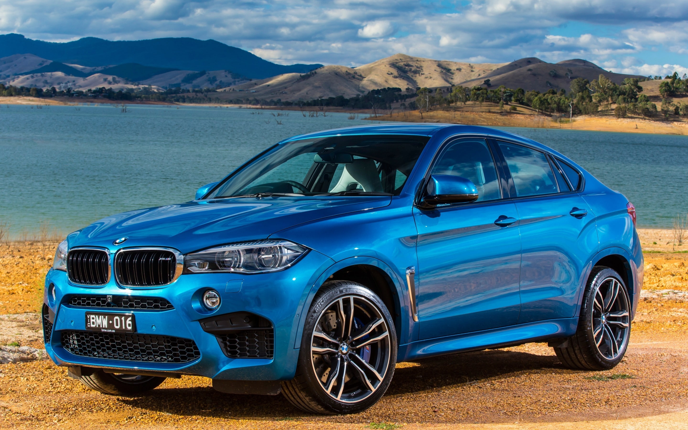 x, m, bmw, blue, 2K, HD Wallpaper