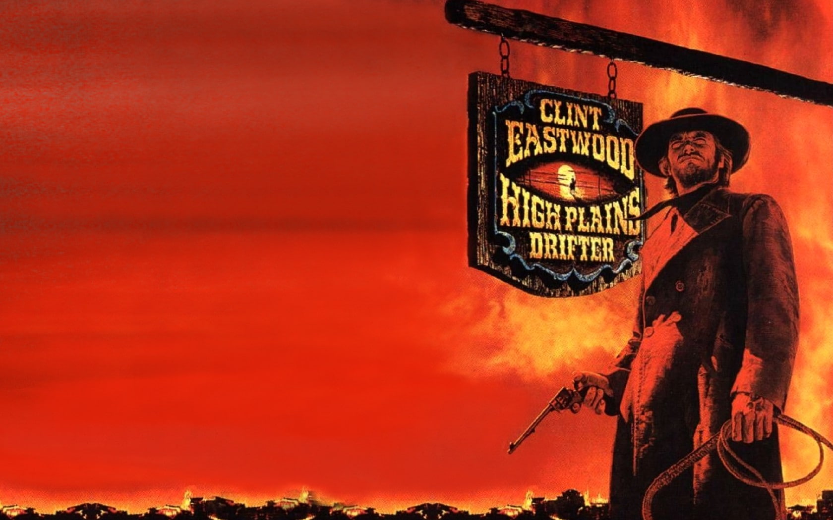 western, eastwood, clint, drifter, 720P, plains, high, HD Wallpaper