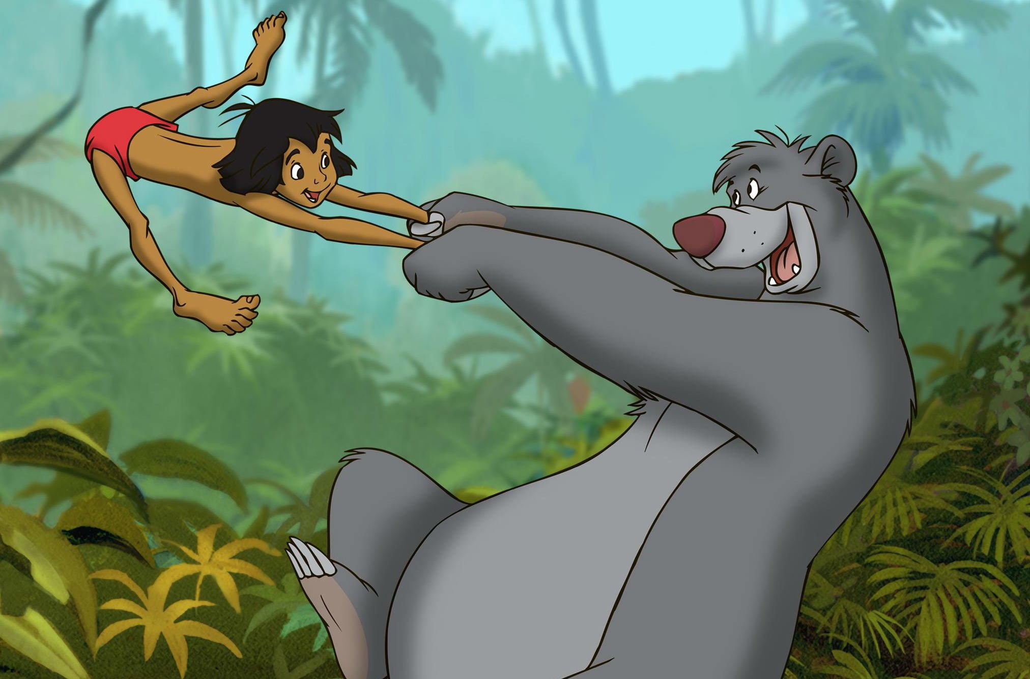 family, 1080P, disney, jungle, comedy, fantasy, book, drama, adventure, cartoon, HD Wallpaper