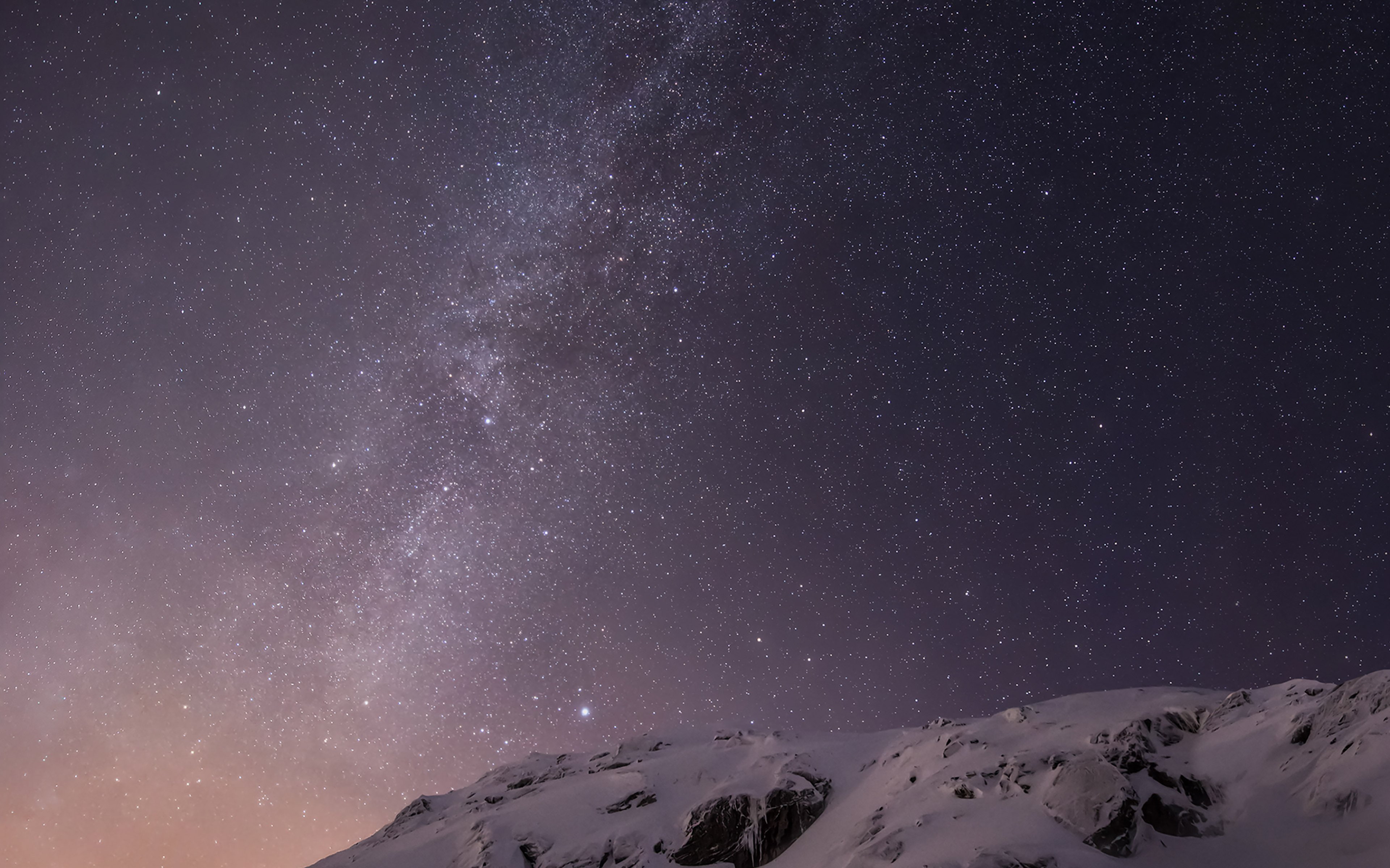 ios8, iphone6, 4K, apple, official, plus, starry, night, HD Wallpaper
