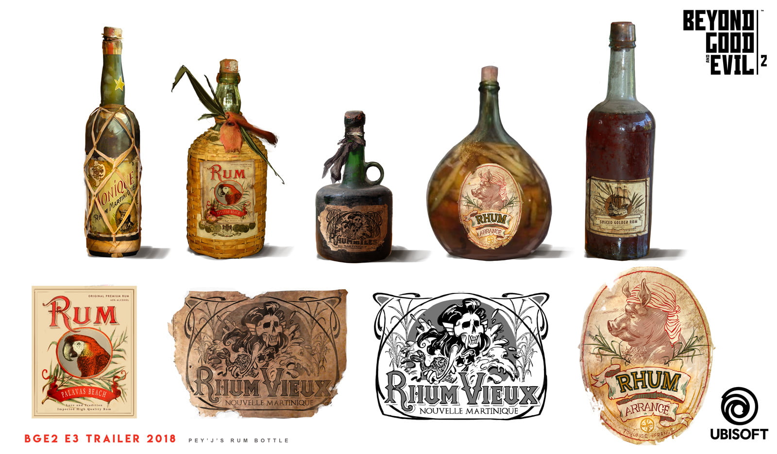collection, antique, 720P, no people, choice, Beyond Good and Evil , video games, alcohol, cyberpunk, bottle, variation, white background, still life, HD Wallpaper