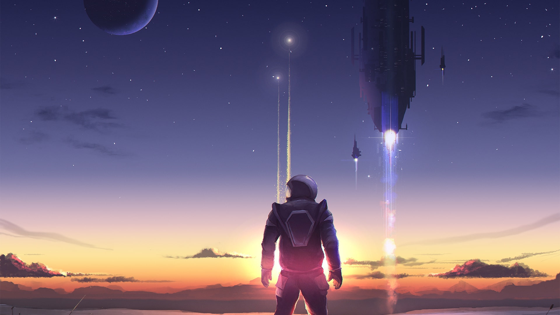 Space Plus One, 1080P, Nigel Good, Music, Cover, Monstercat, HD Wallpaper