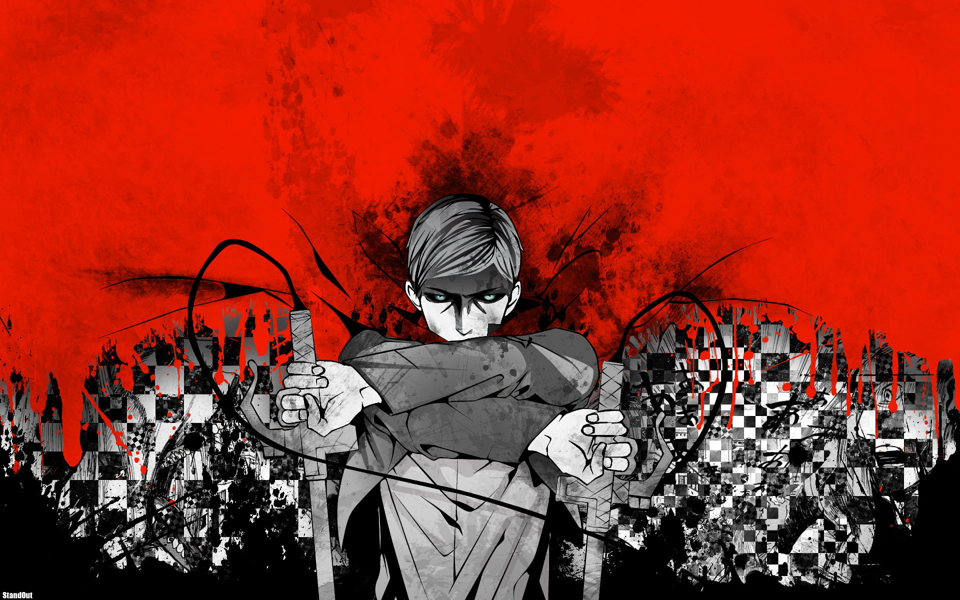 Attack On Titan, 1080P, Erwin Smith, Anime, HD Wallpaper