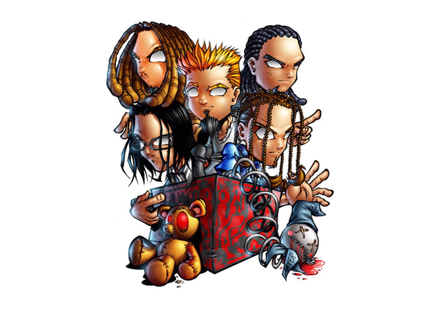720P, nu metal, korn, hard, heavy, rock, metal, HD Wallpaper