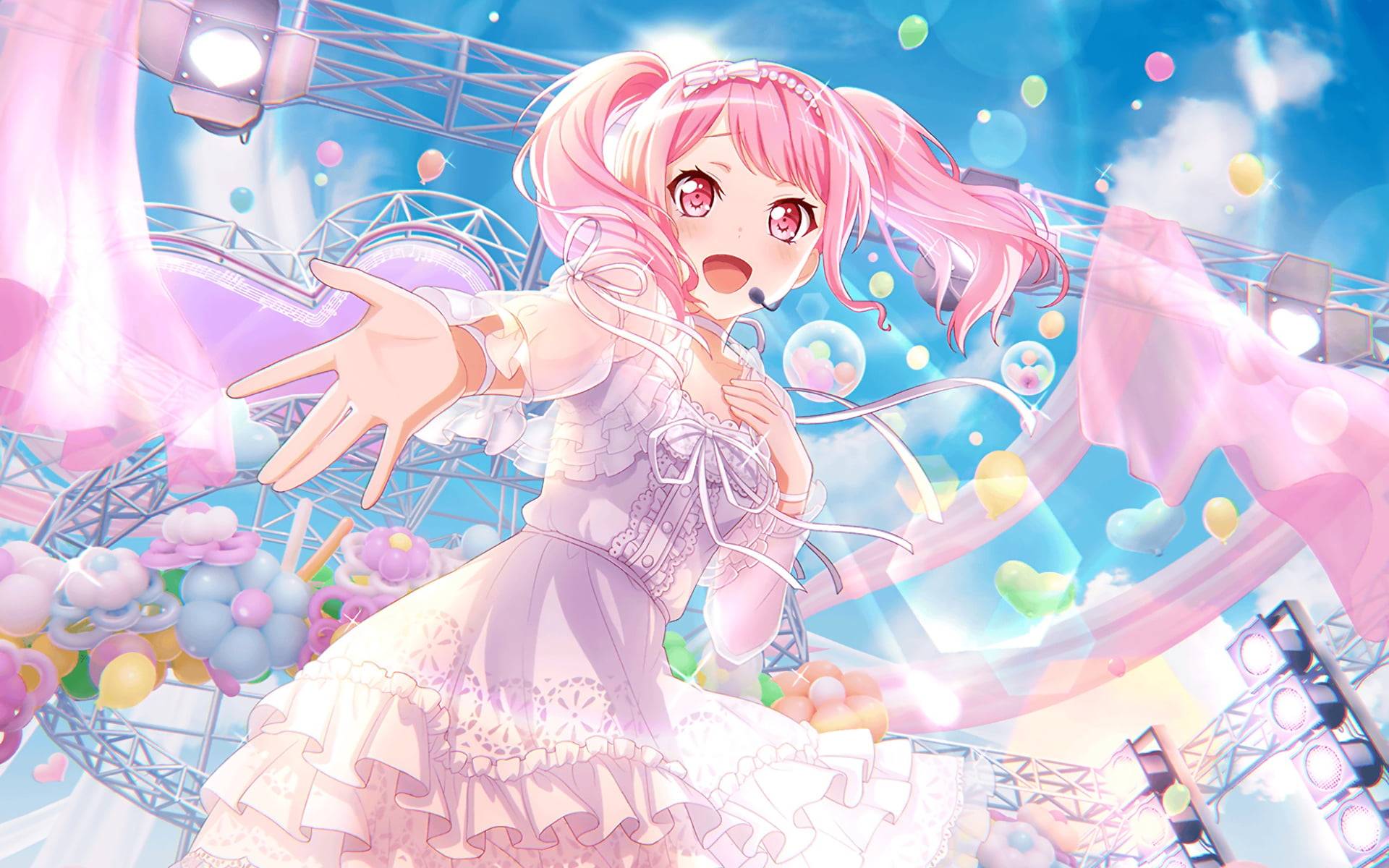 1080P, BanG Dream!, Anime, Aya Maruyama, HD Wallpaper