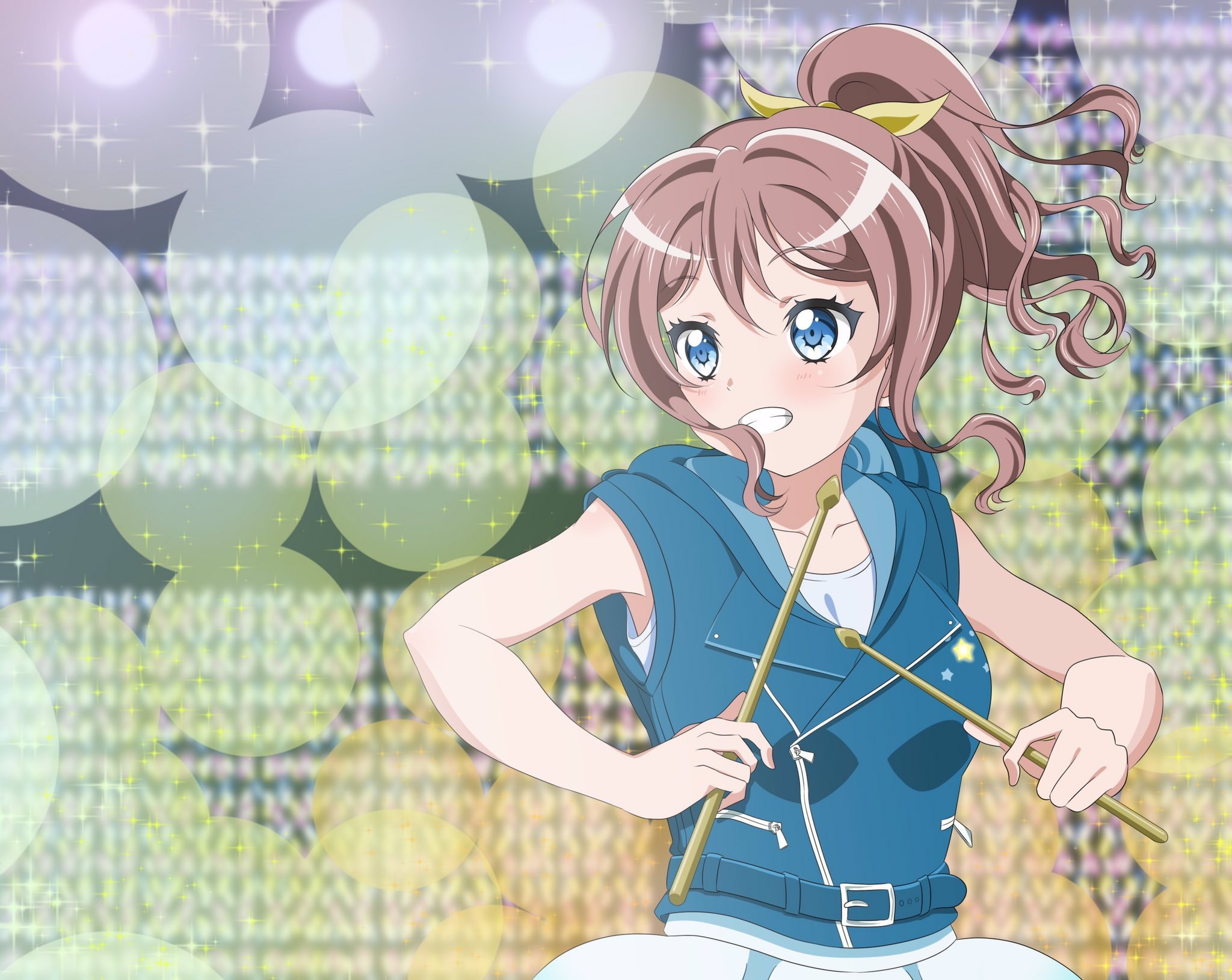1080P, Anime, Saaya Yamabuki, BanG Dream! Girls Band Party!, HD Wallpaper