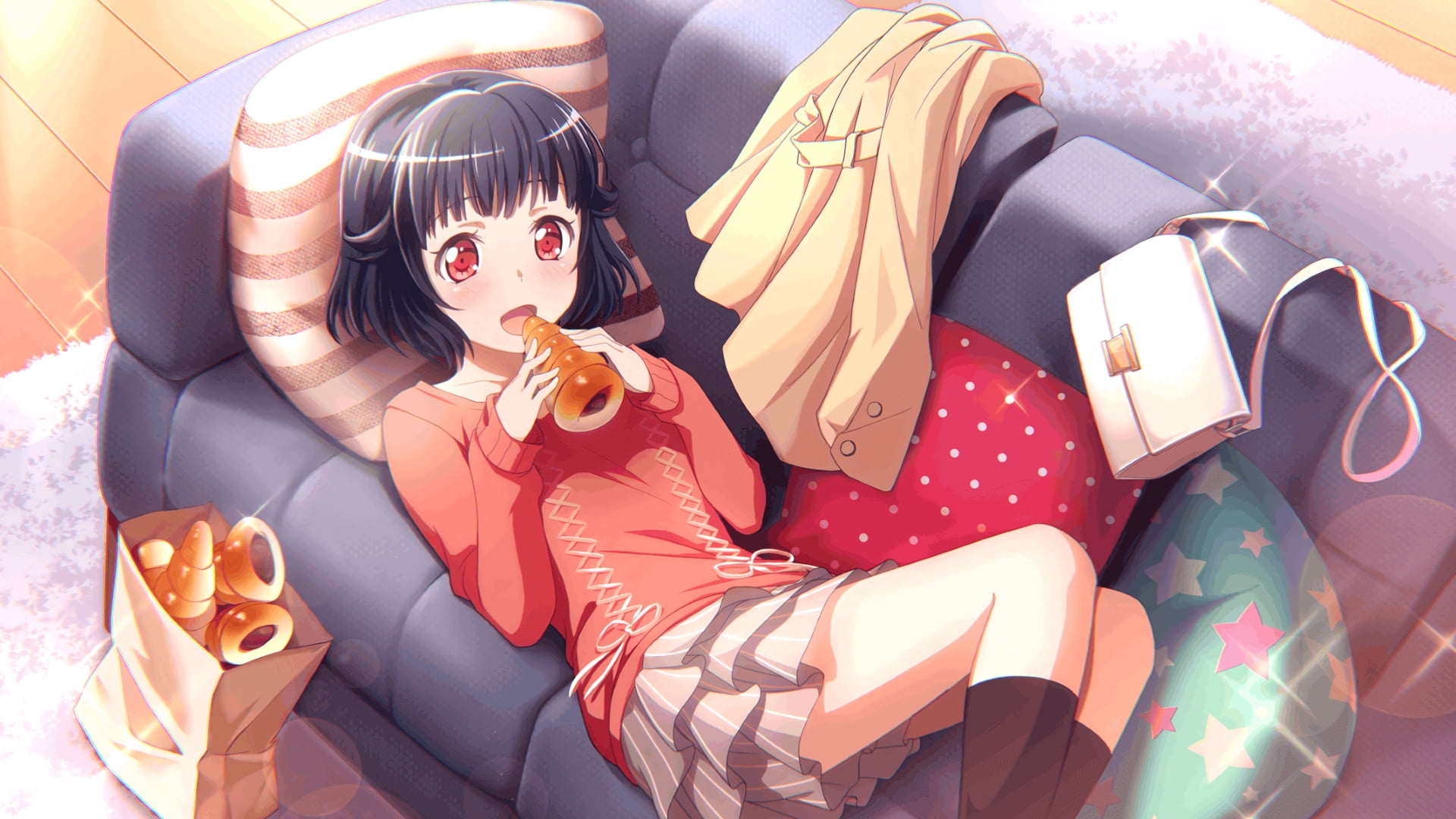 Anime, Rimi Ushigome, 1080P, BanG Dream!, HD Wallpaper