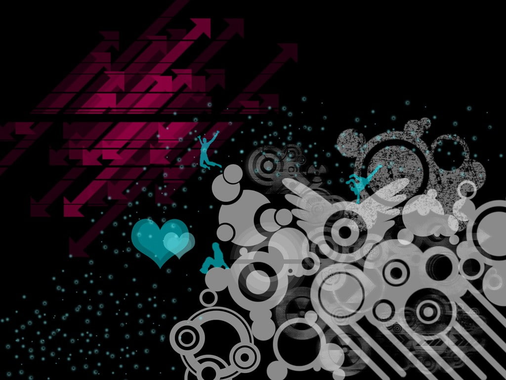 arrows, arrows (design), abstract, 480P, graphic design, HD Wallpaper