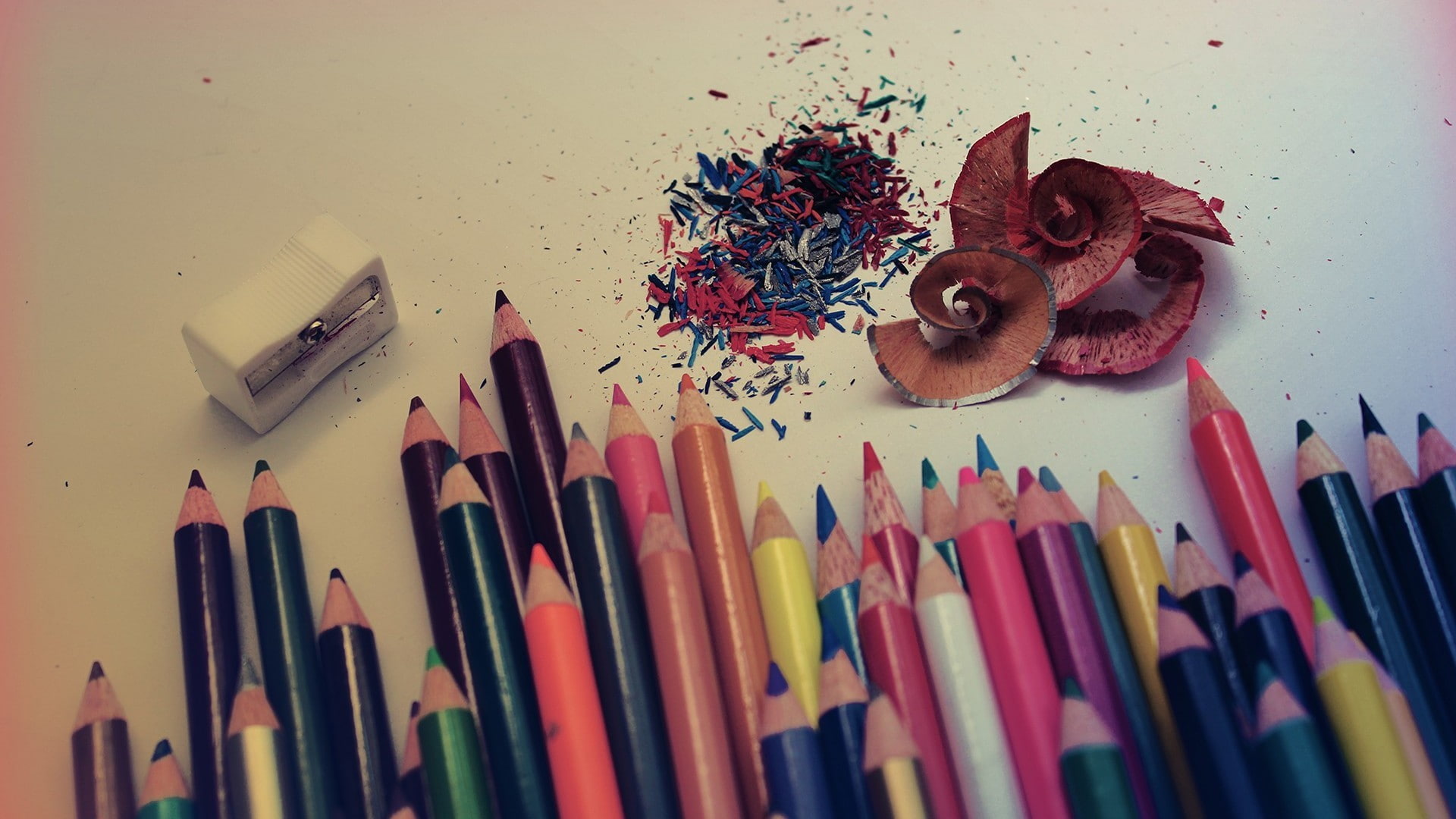 pencils, craft, art and craft, variation, collection, multi colored, choice, representation, writing instrument, high angle view, indoors, no people, pencil, HD Wallpaper