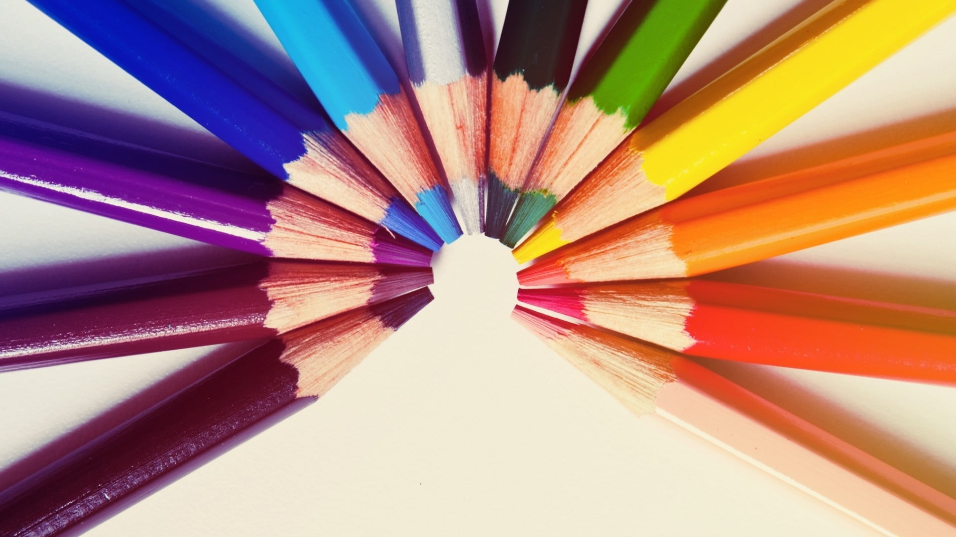 1080P, art and craft equipment, high angle view, colored pencil, no people, choice, multi colored, large group of objects, table, craft, still life, pencils, HD Wallpaper