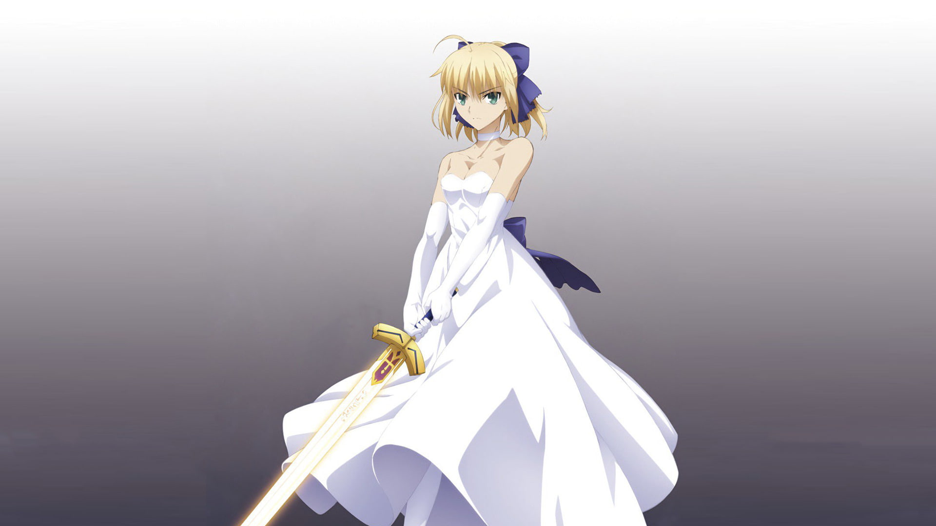 1080P, Fate Series, Artoria Pendragon, Saber (Fate Series), Fate/Stay Night: Unlimited Blade Works, HD Wallpaper