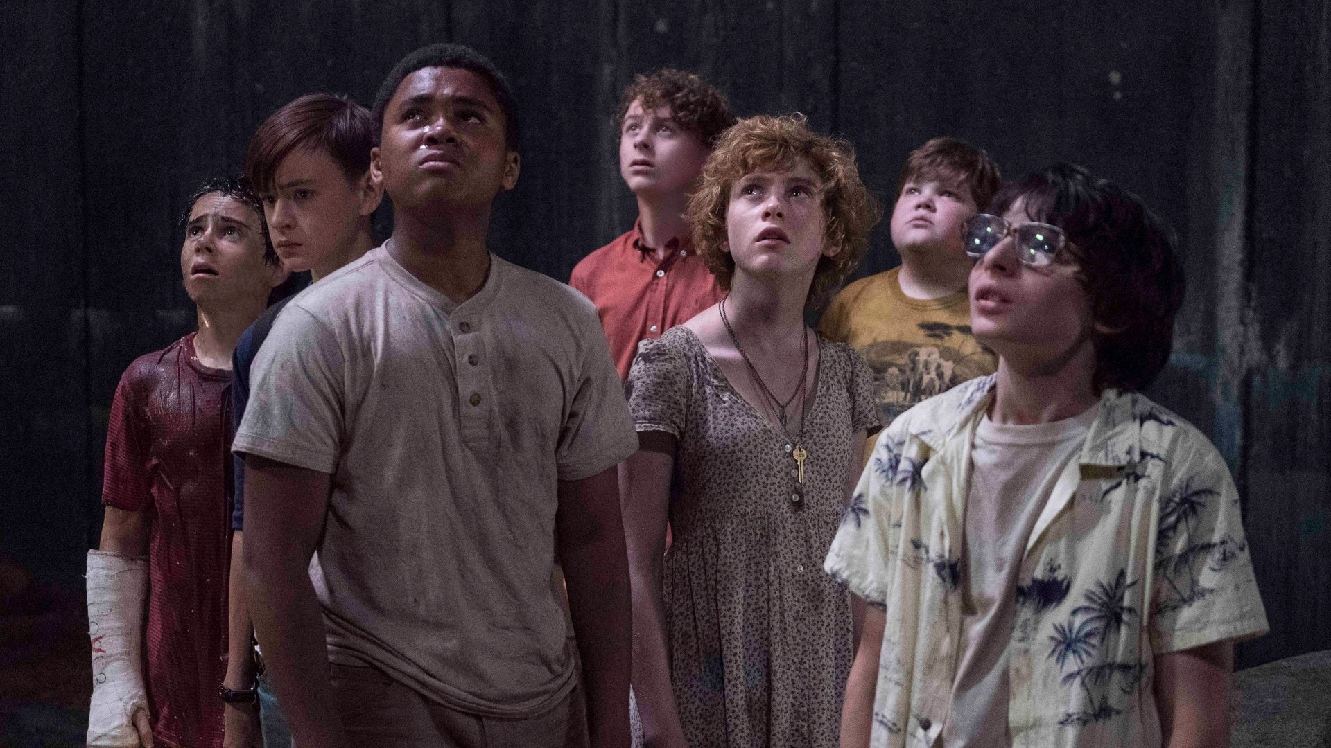 Finn Wolfhard, It (2017), 1080P, Movie, Chosen Jacobs, Jaeden Lieberher, Wyatt Oleff, Sophia Lillis, Jack Dylan Grazer, Jeremy Ray Taylor, The Losers Club, HD Wallpaper