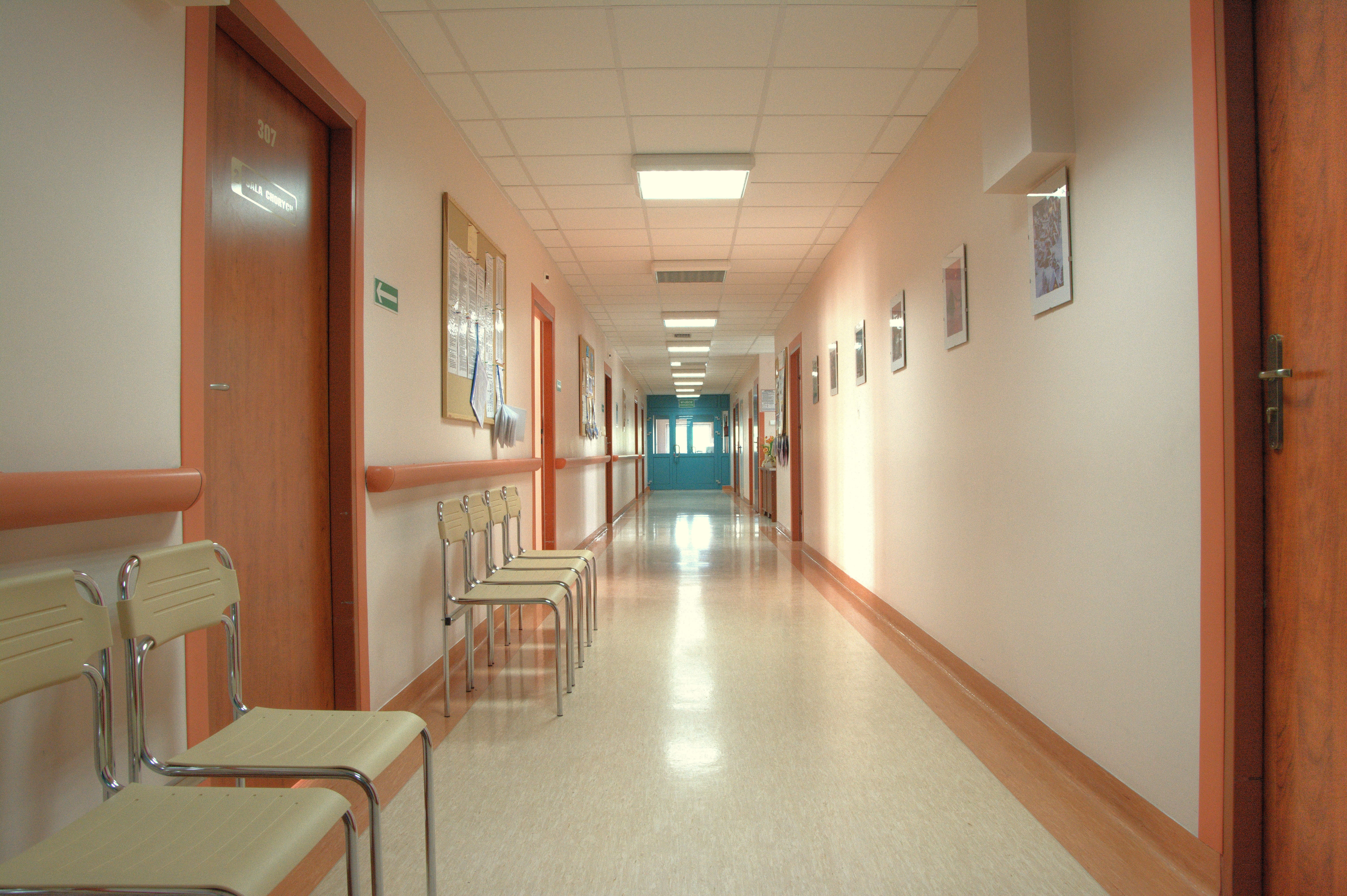 no people, direction, brown, reflection, architecture, clean, lighting equipment, indoors, law, corridor, way, hall, empty, 5K, ceiling, diminishing perspective, HD Wallpaper