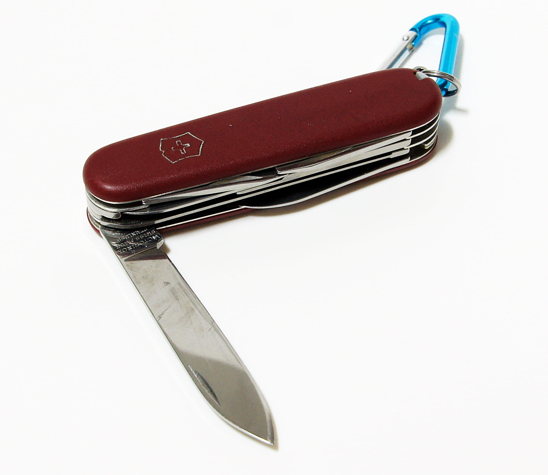 cut out, victorinox, communication, close-up, steel, swiss knife, white background, two objects, alloy, metal, still life, copy space, camping, equipment, HD Wallpaper