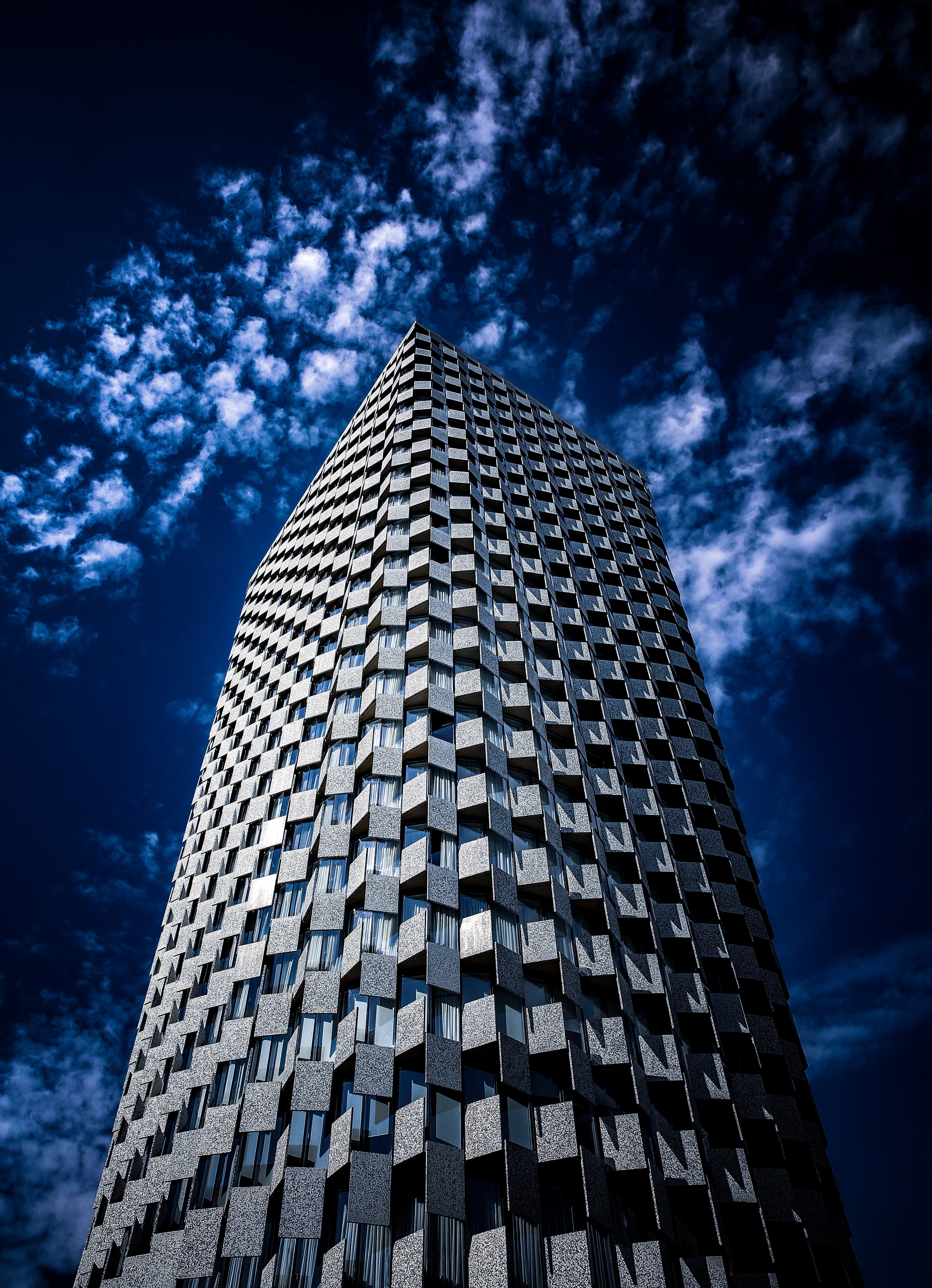 tower, modern, tirana, building, 5K, sky, architecture, city, albania, Phone HD Wallpaper