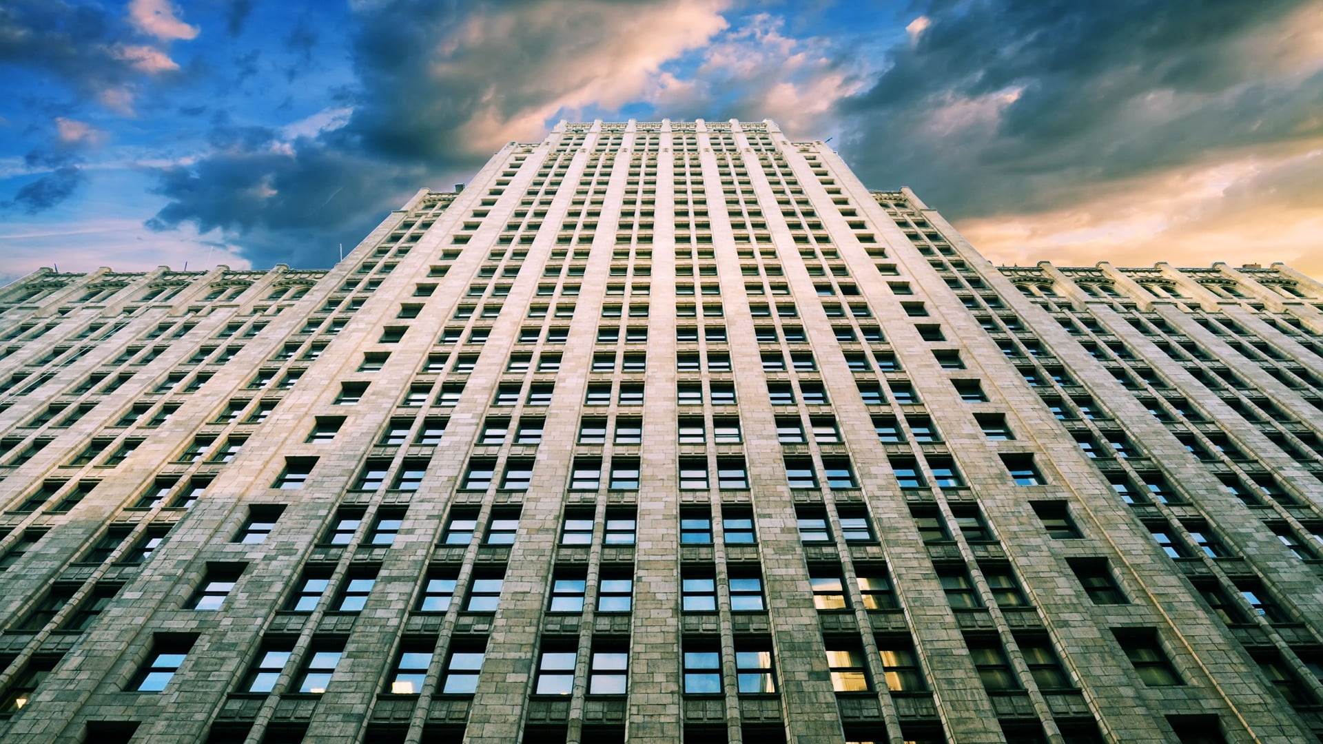 business, growth, steel, sunset, landmark, outdoors, cloud - sky, facade, perspective, skyline, commercial, construction, design, pyramid, high, buildings, HD Wallpaper