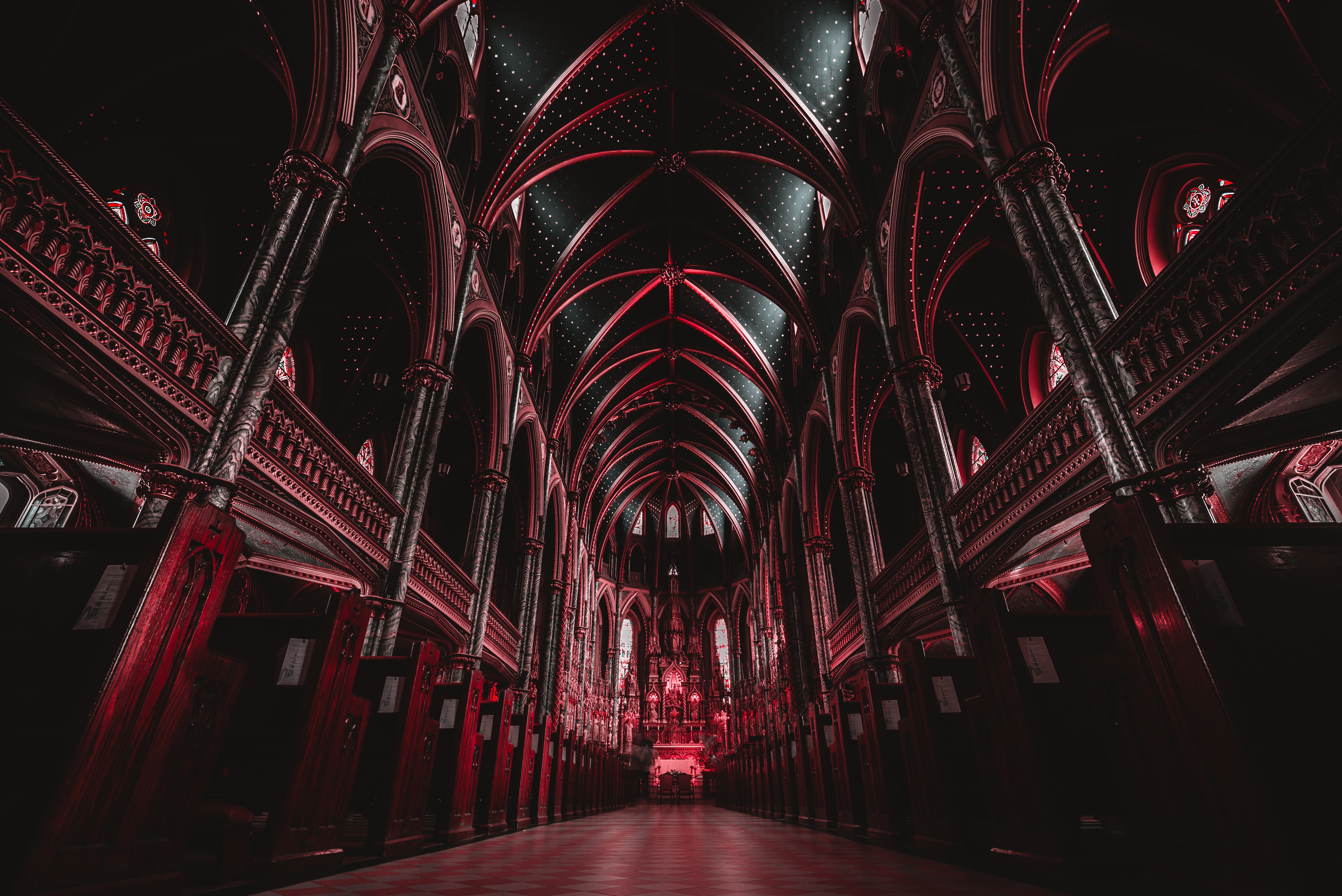 cathedral, 5K, Ottawa, Canada, HD Wallpaper