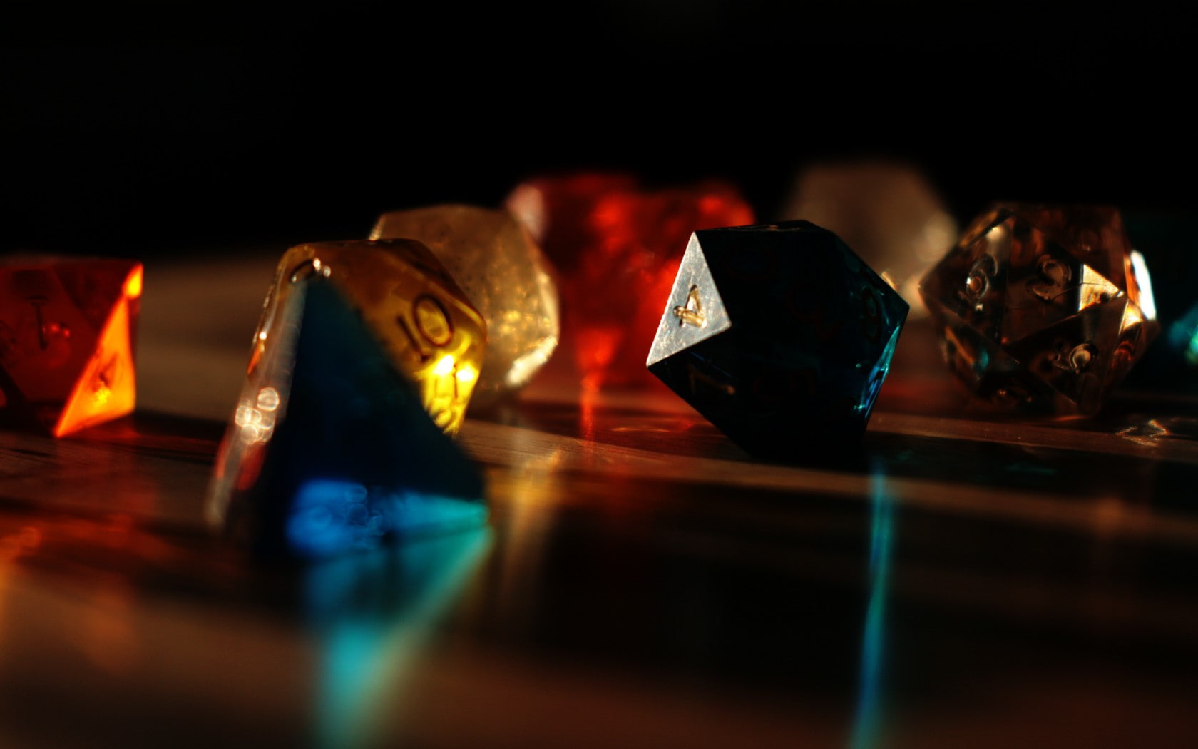 shiny, arts culture and entertainment, luxury, gambling, no people, 720P, dice, dark, wealth, relaxation, leisure games, close-up, illuminated, finance, HD Wallpaper