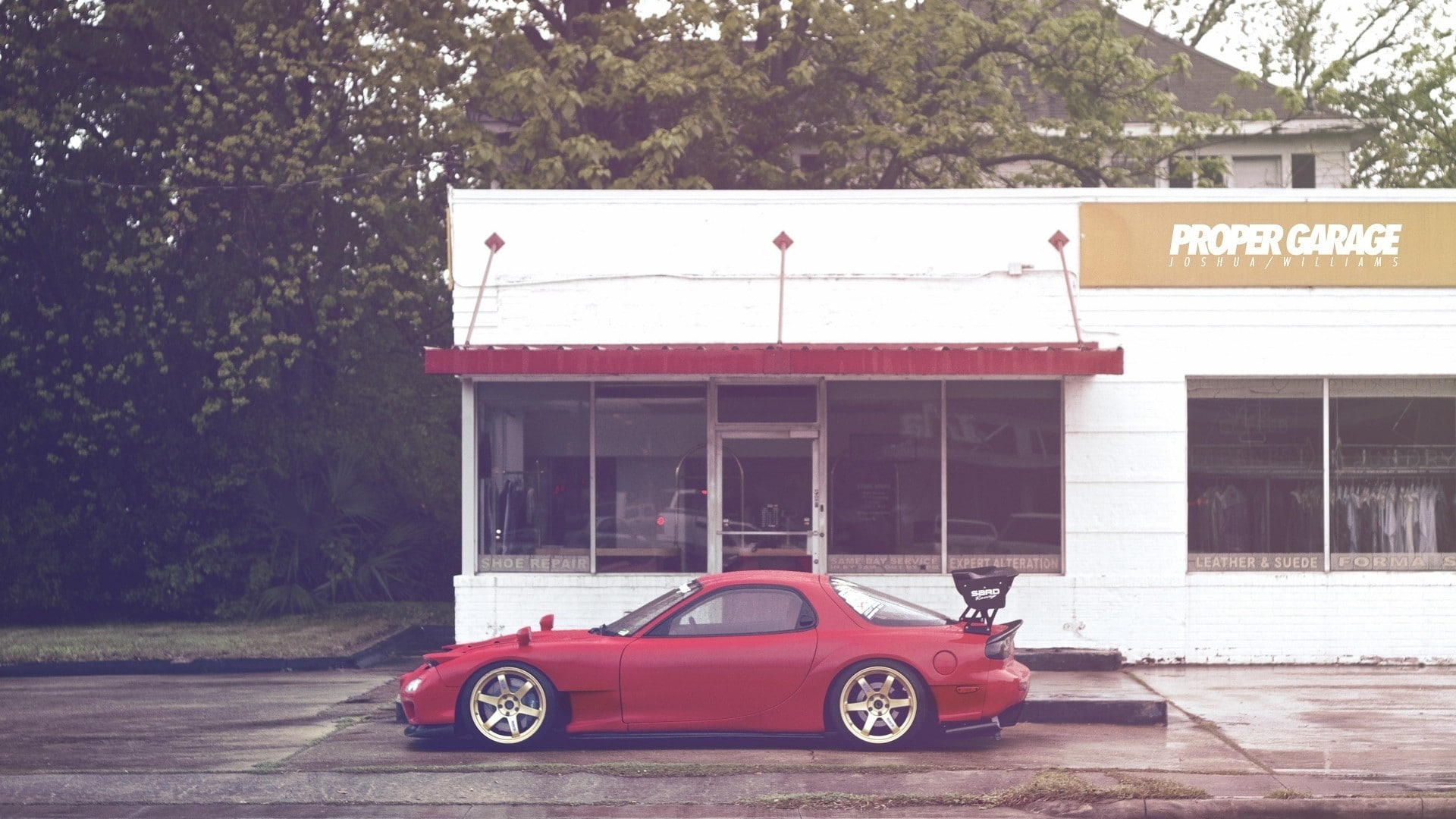 Tuner Car, 1080P, Mazda RX-7, Rx-7, HD Wallpaper