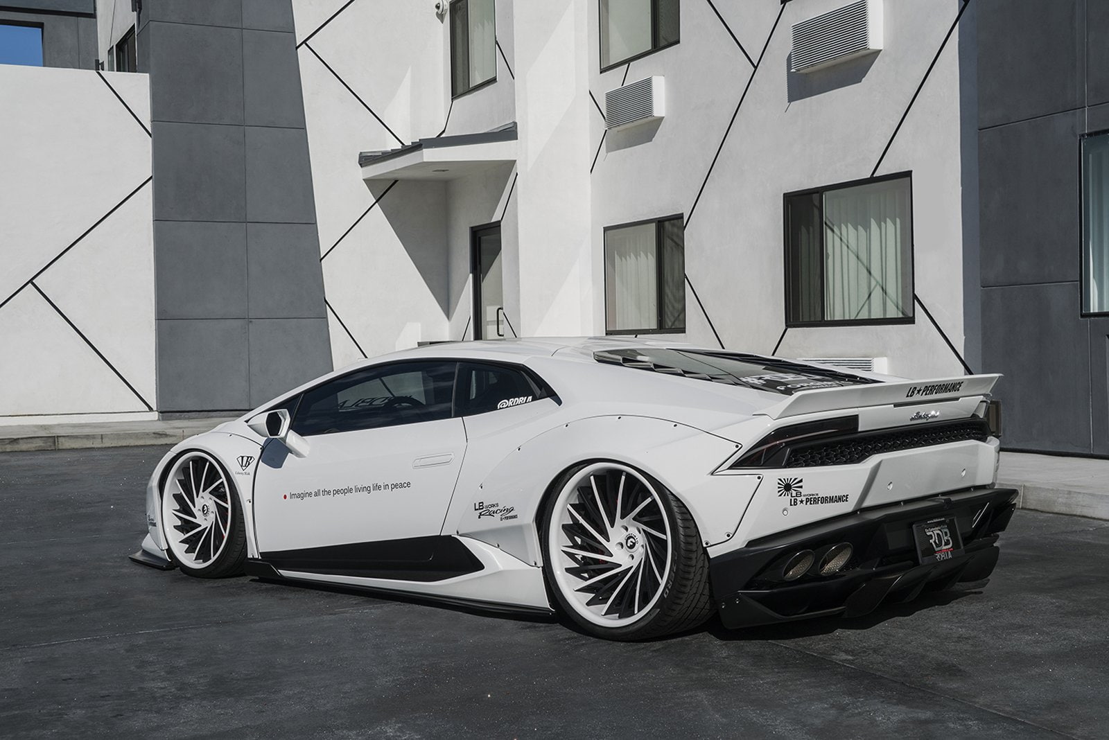 lamborghini, modified, bodykit, 2016, huracan, liberty, walk, 720P, cars, HD Wallpaper