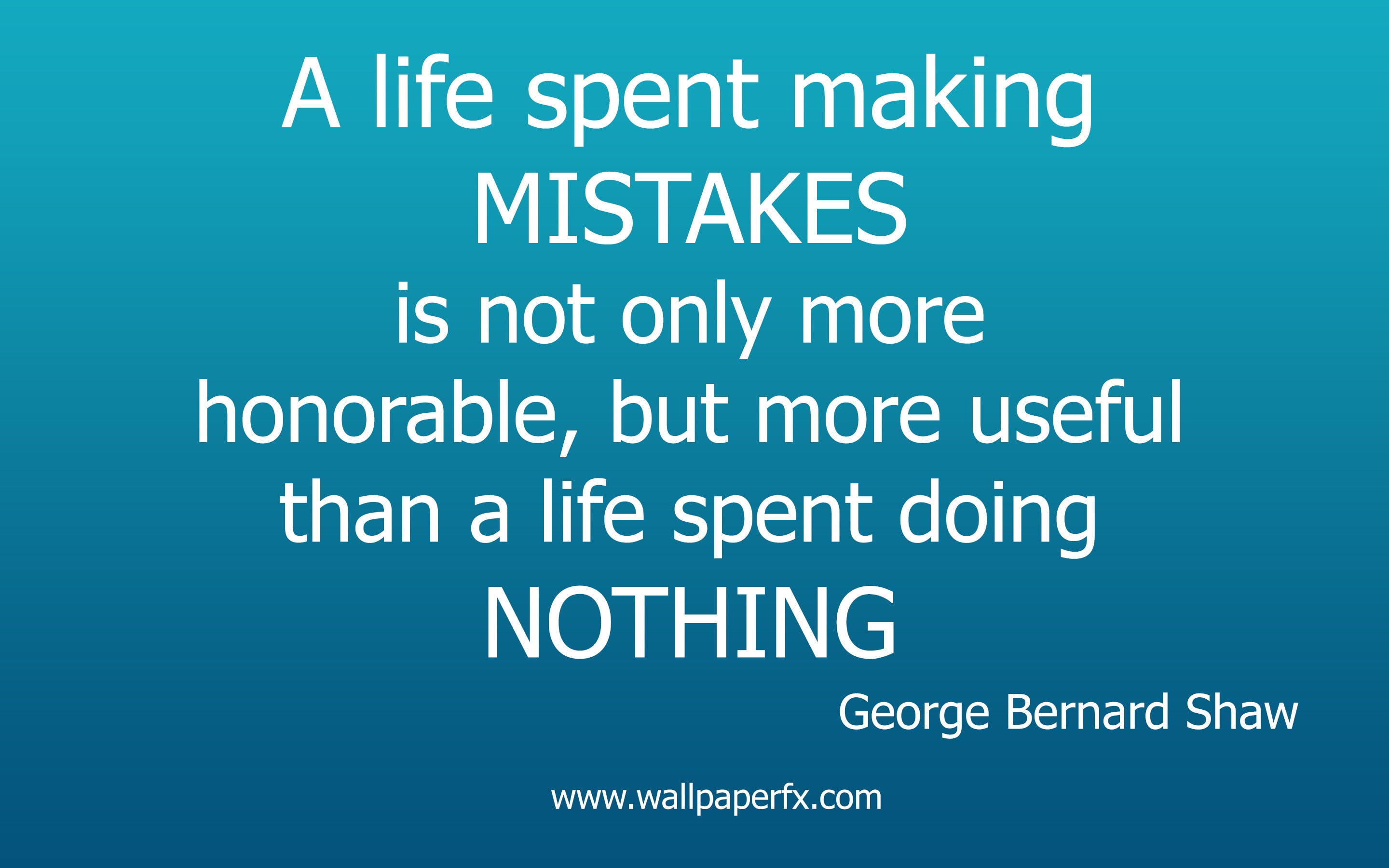 george, shaw, life, bernard, 2K, quote, HD Wallpaper
